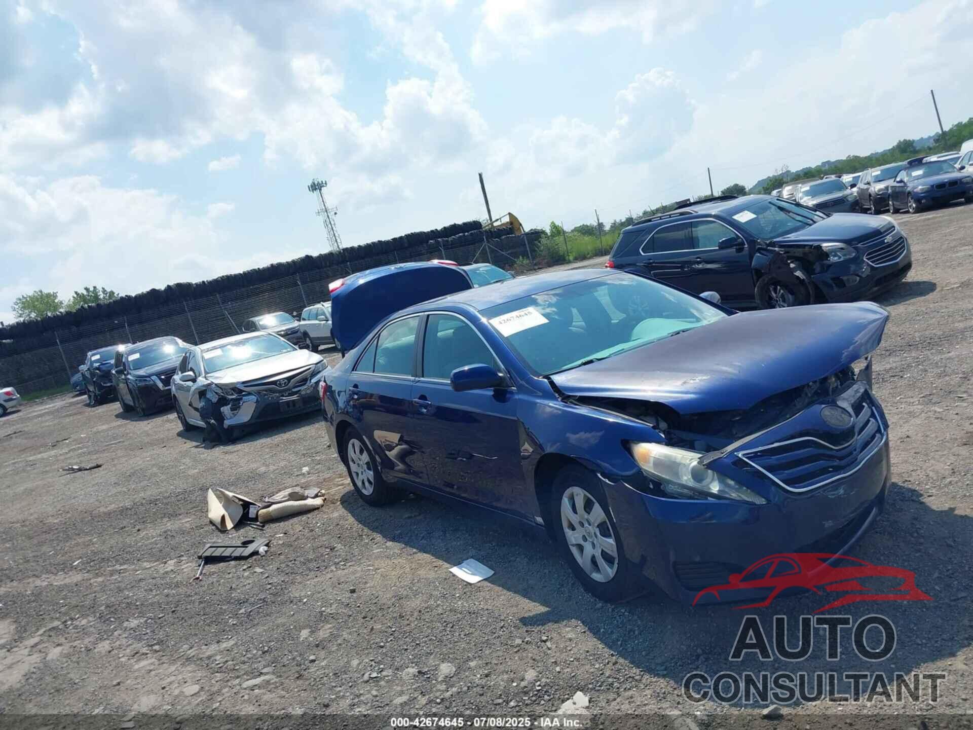 TOYOTA CAMRY 2010 - 4T1BF3EKXAU518237