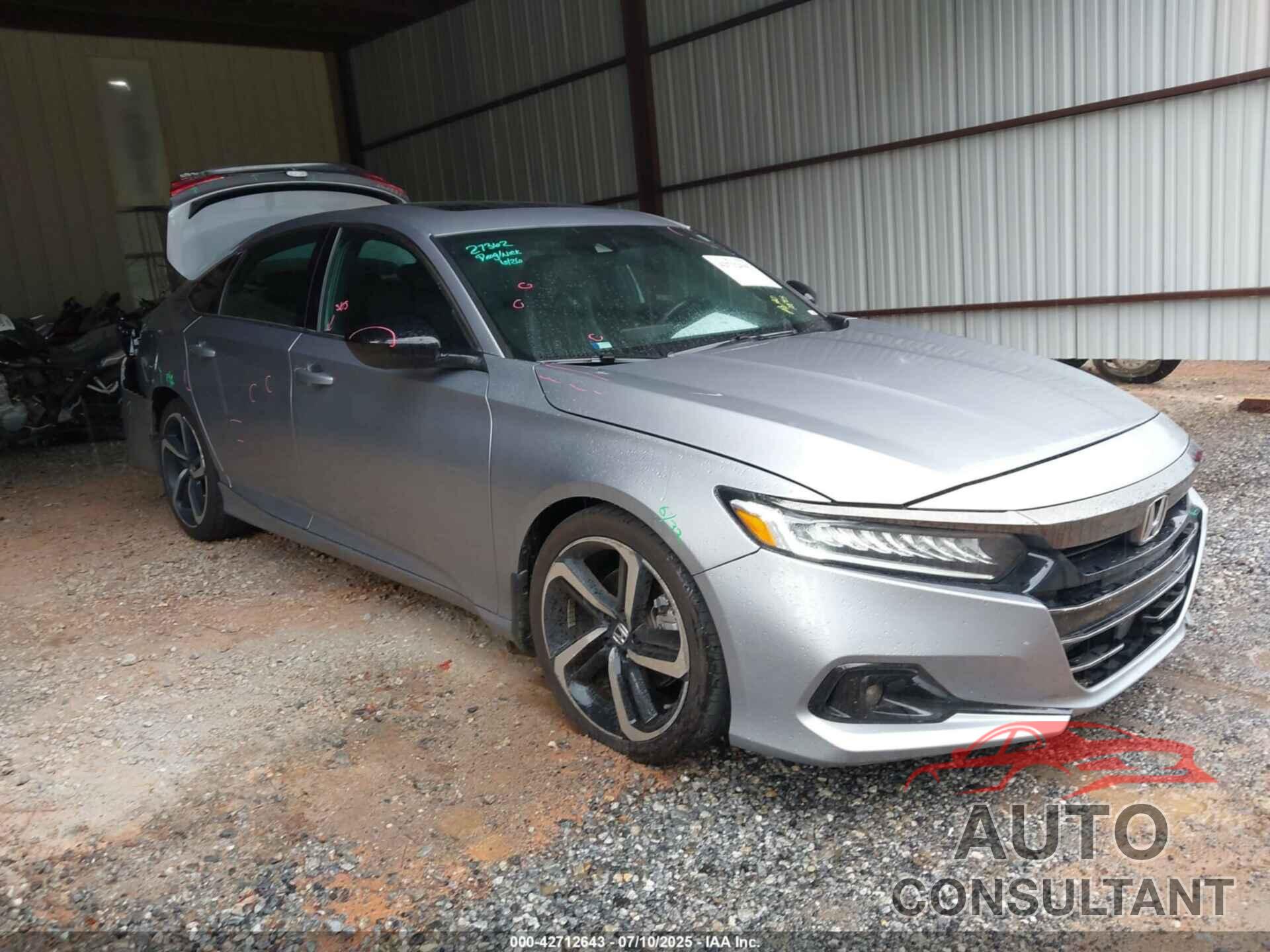 HONDA ACCORD 2021 - 1HGCV2F35MA022542
