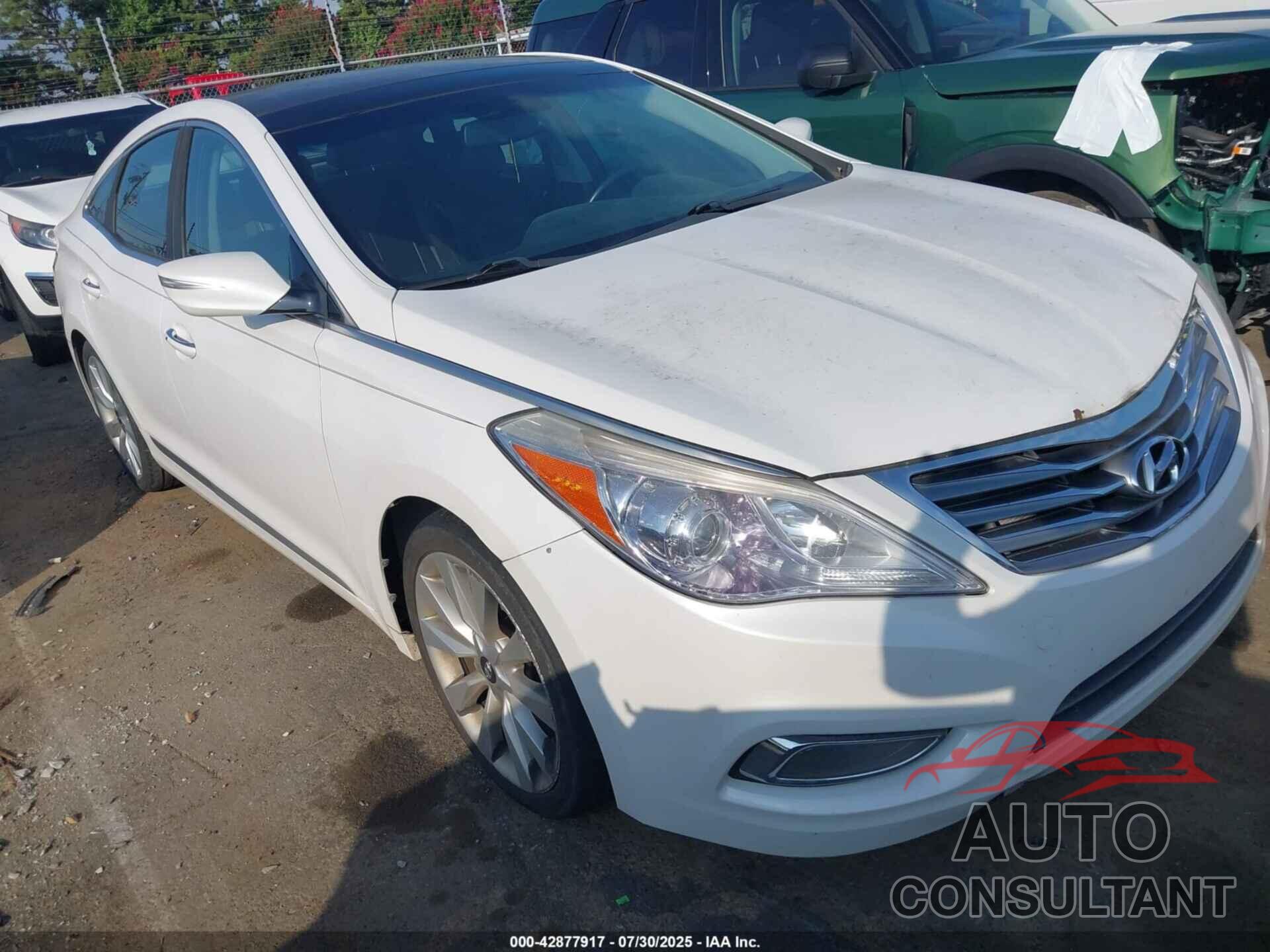 HYUNDAI AZERA 2013 - KMHFH4JG1DA327914