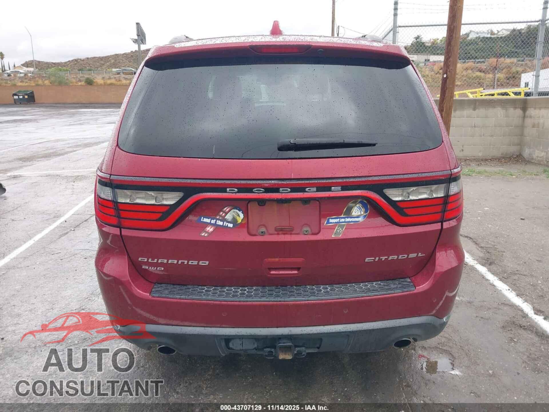 DODGE DURANGO 2014 - 1C4SDJETXEC480835