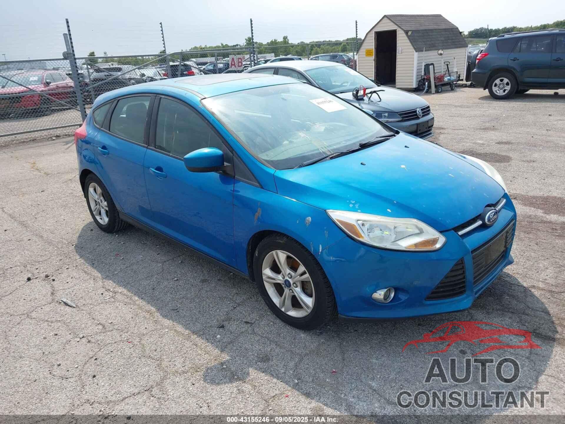 FORD FOCUS 2012 - 1FAHP3K26CL283043
