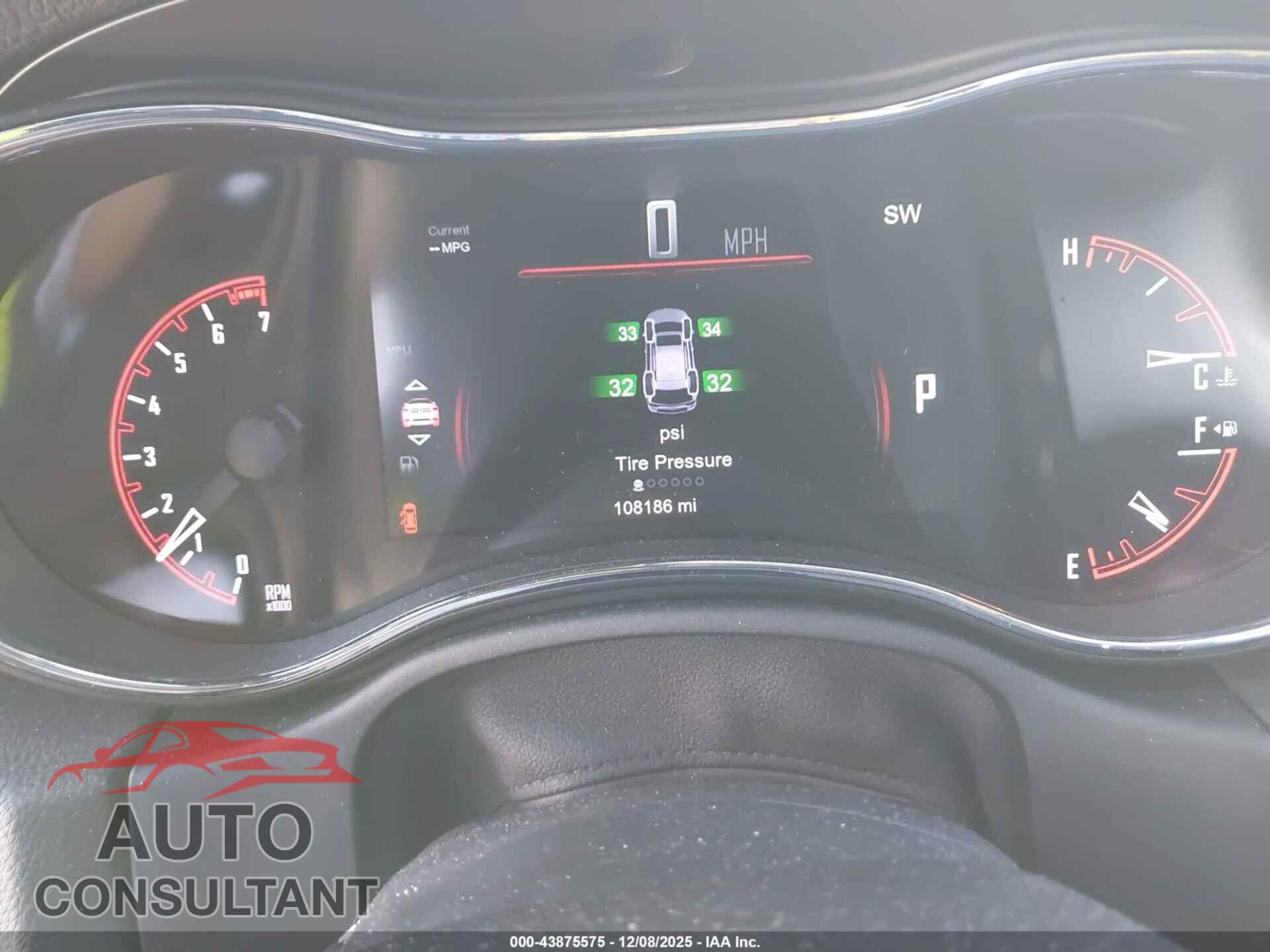 DODGE DURANGO 2014 - 1C4RDJAG9EC978905