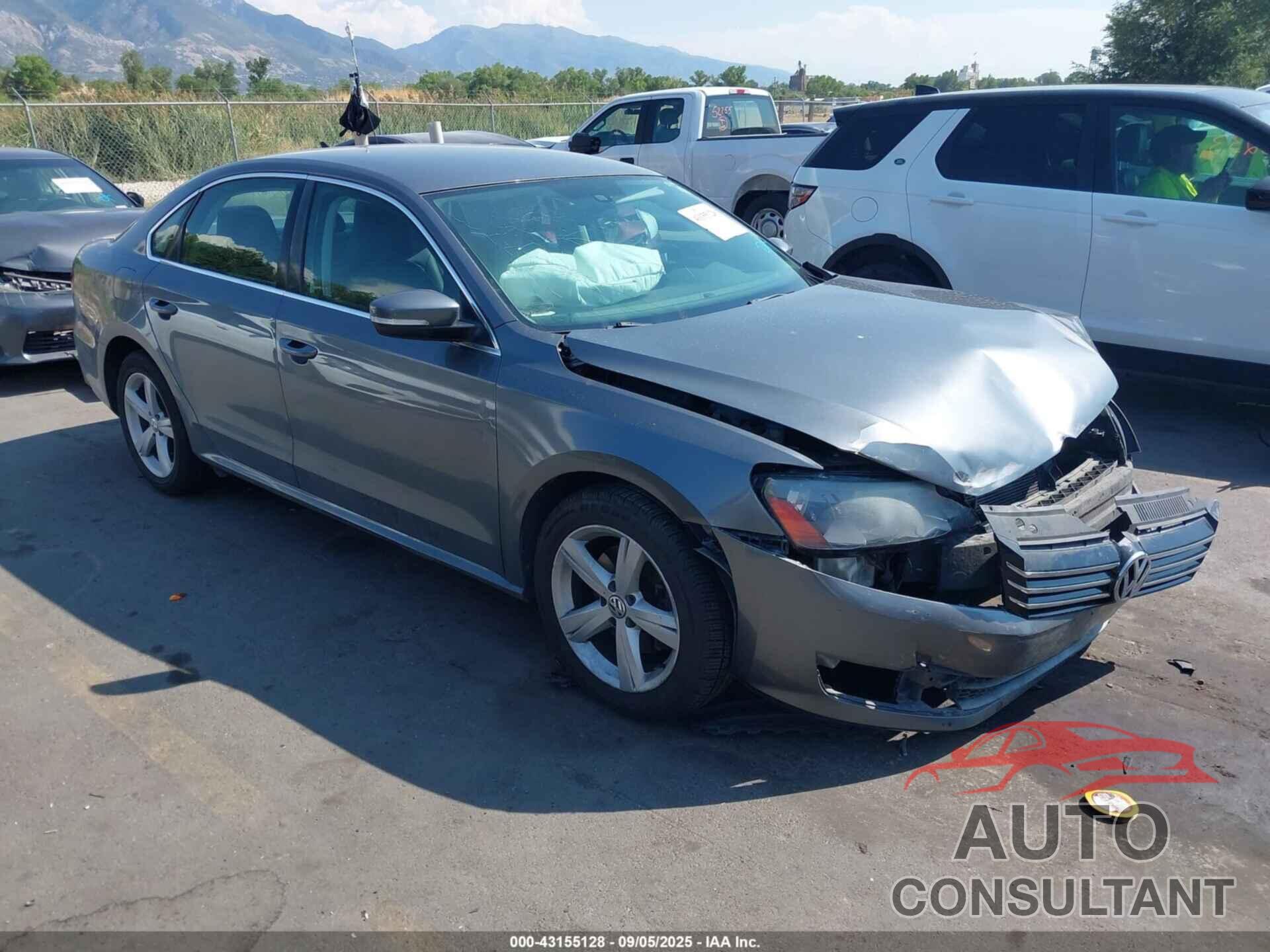 VOLKSWAGEN PASSAT 2013 - 1VWBP7A35DC106323