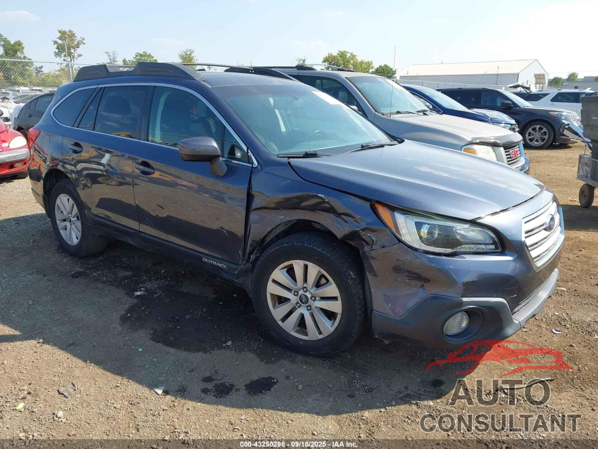 SUBARU OUTBACK 2017 - 4S4BSADCXH3323538
