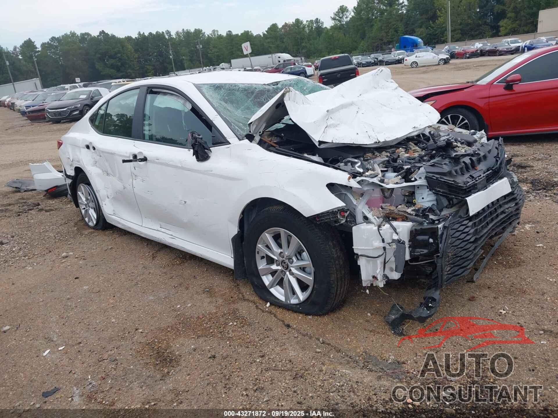 TOYOTA CAMRY 2025 - 4T1DAACK5SU124791