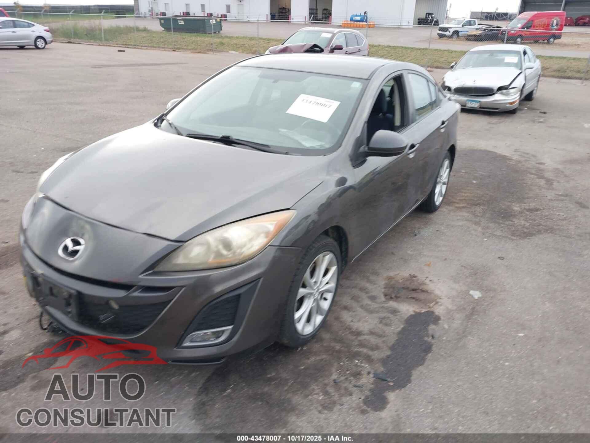 MAZDA MAZDA3 2010 - JM1BL1S58A1303473