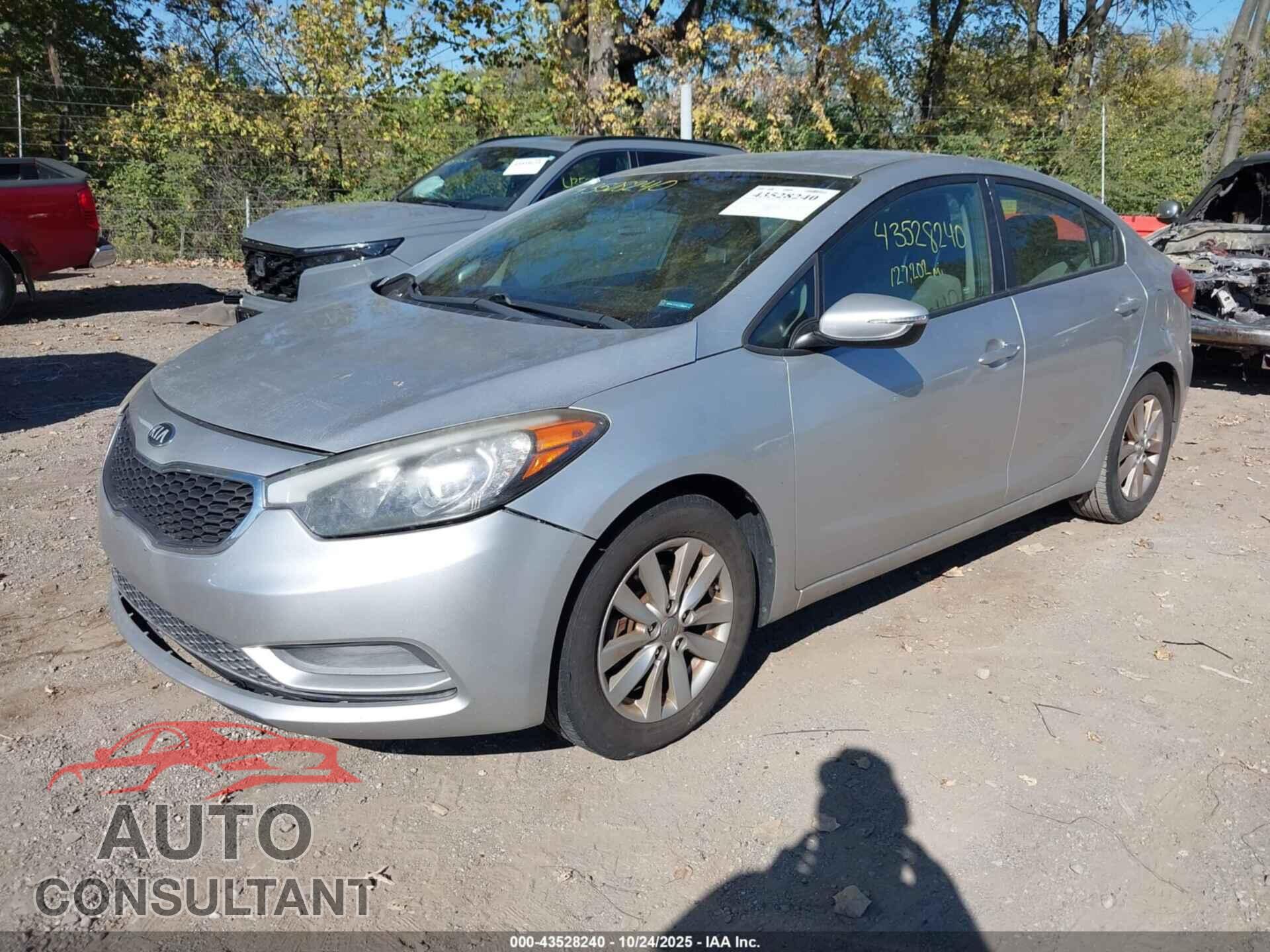KIA FORTE 2014 - KNAFX4A66E5242542
