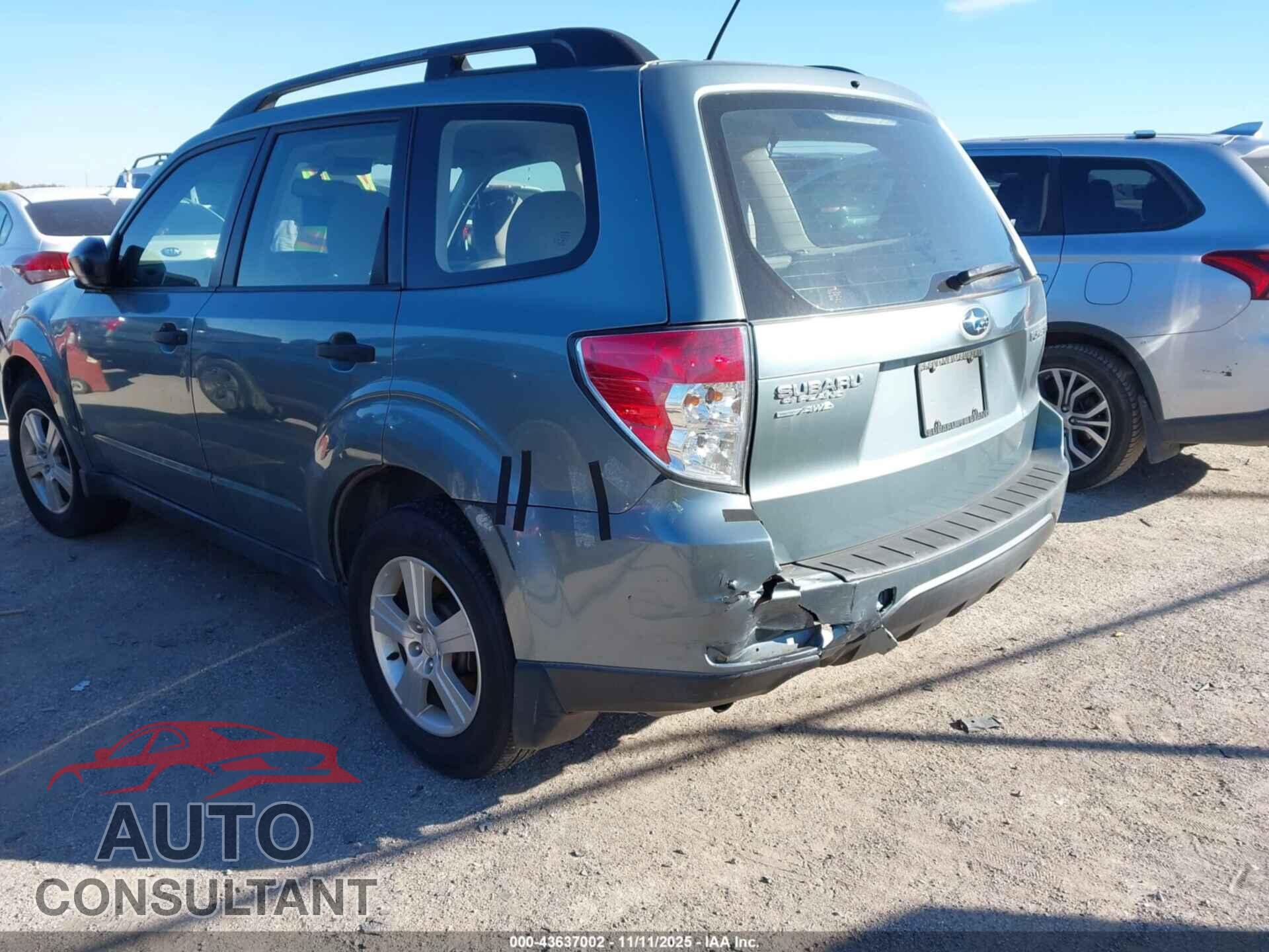SUBARU FORESTER 2012 - JF2SHBBC8CH431133