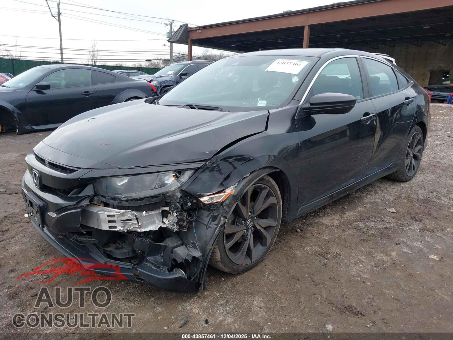 HONDA CIVIC 2019 - 2HGFC2F83KH514144