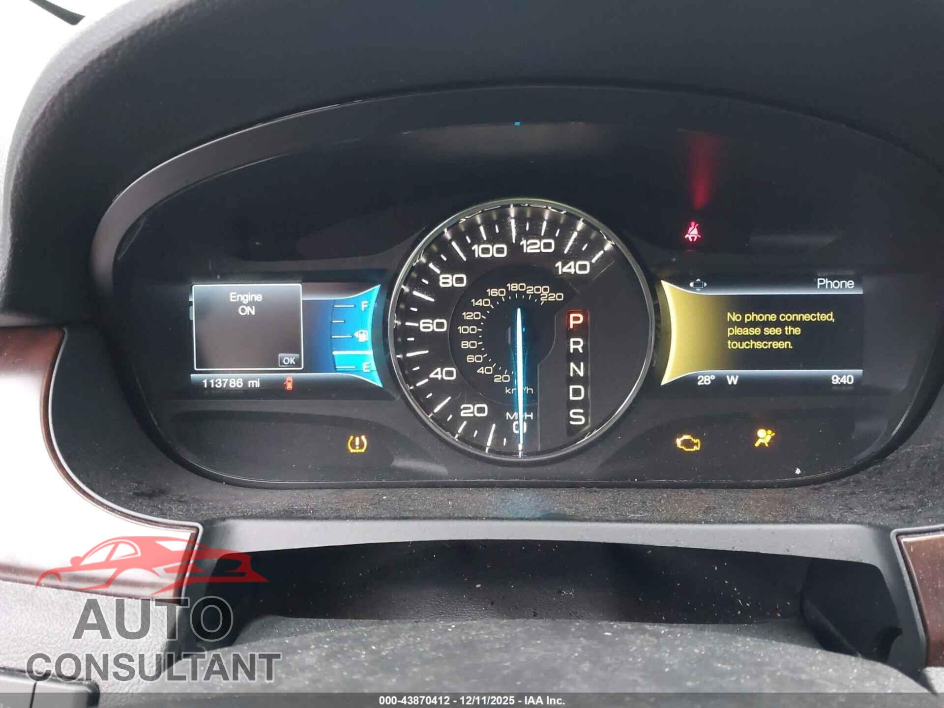 FORD EDGE 2014 - 2FMDK3KC2EBB11686
