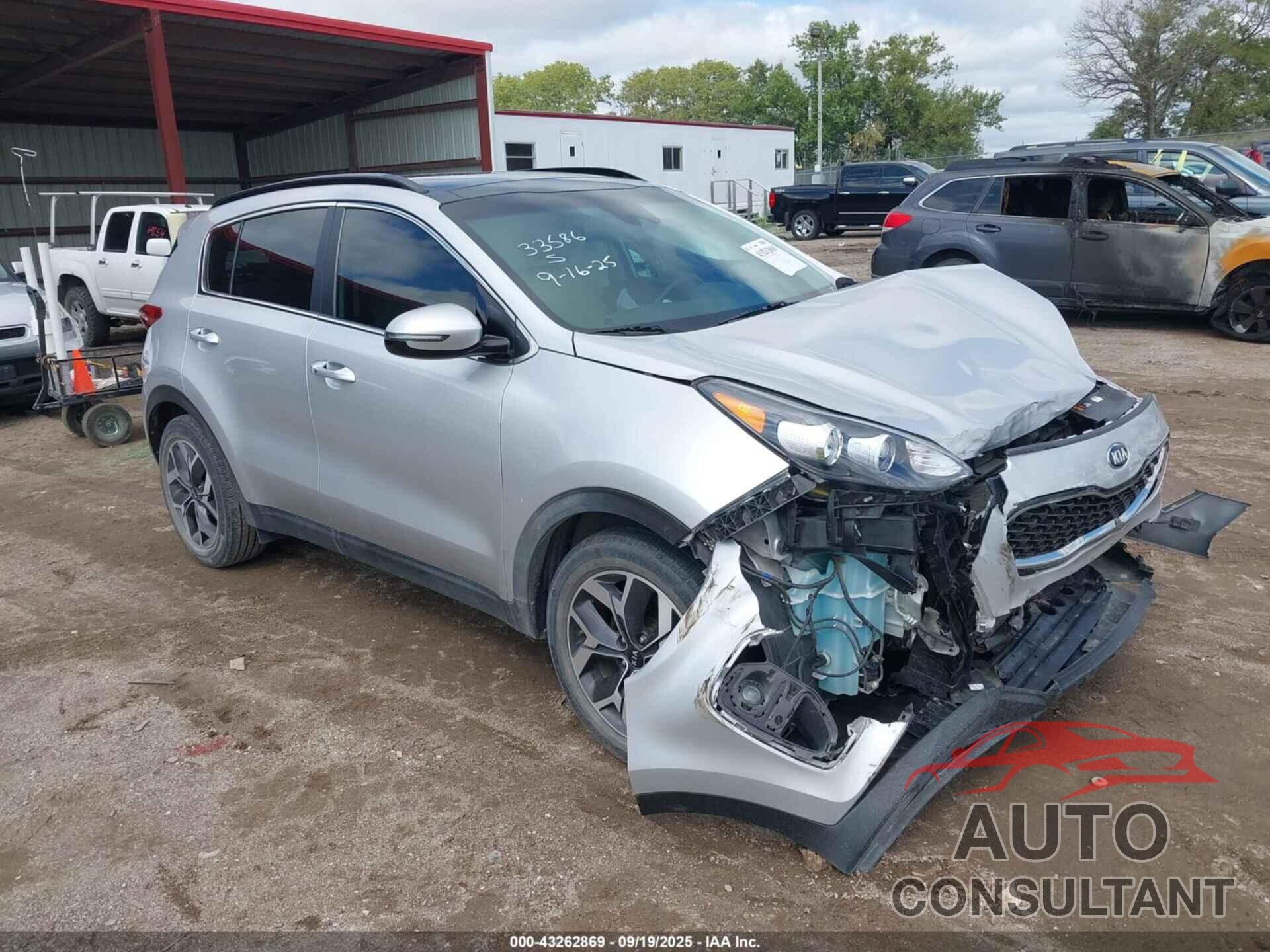 KIA SPORTAGE 2020 - KNDPN3AC6L7721882