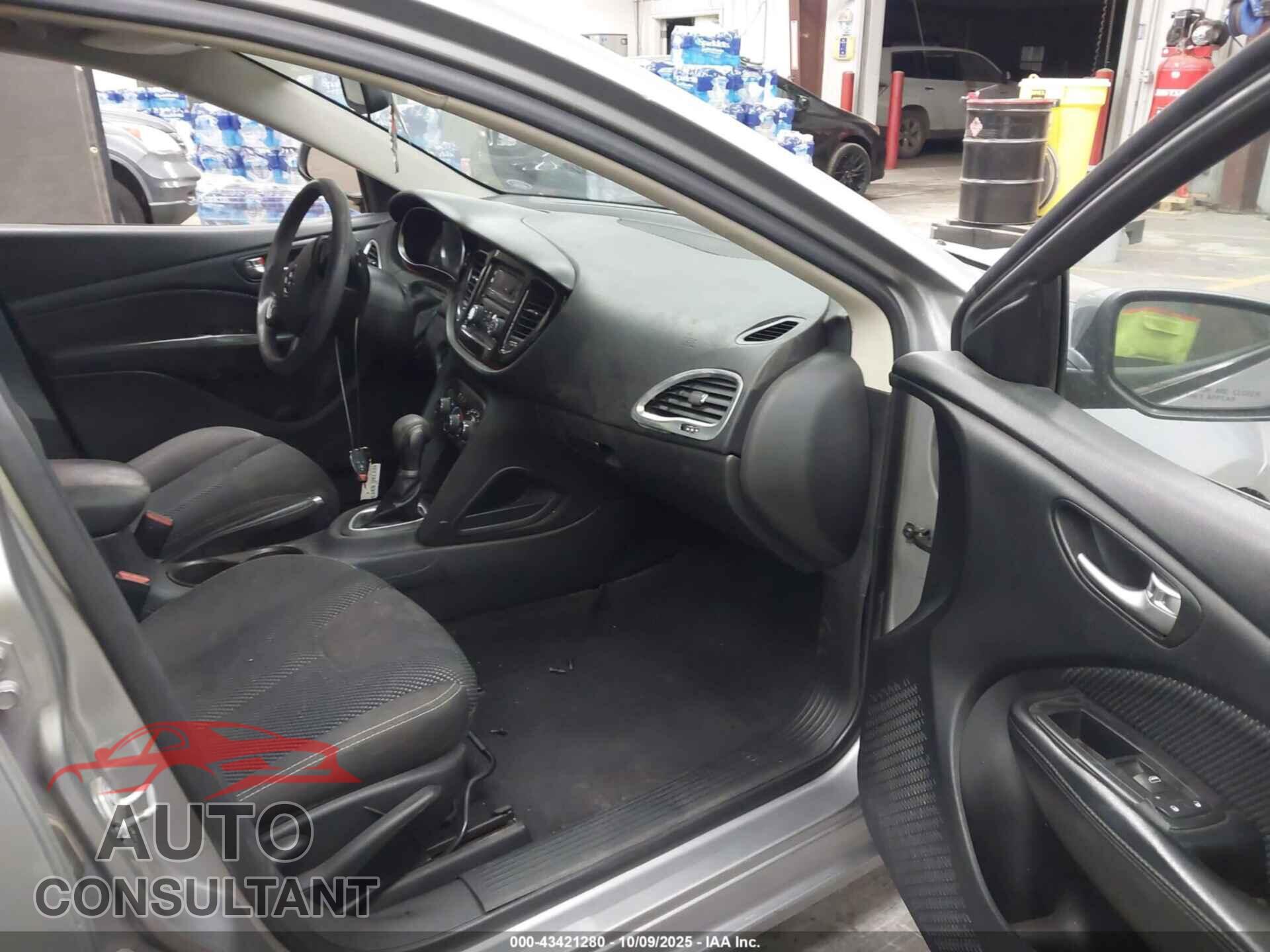DODGE DART 2015 - 1C3CDFBB3FD320258