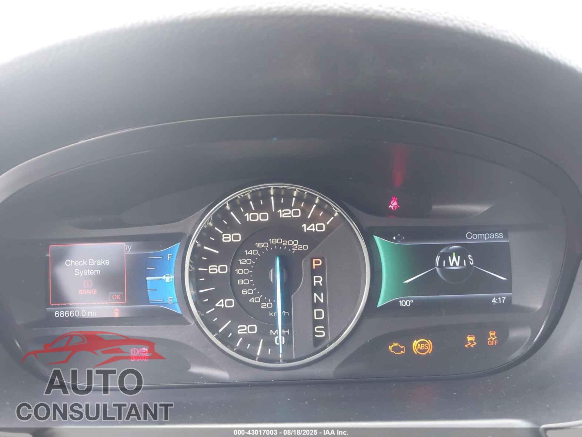 FORD EDGE 2014 - 2FMDK3JC7EBA70697