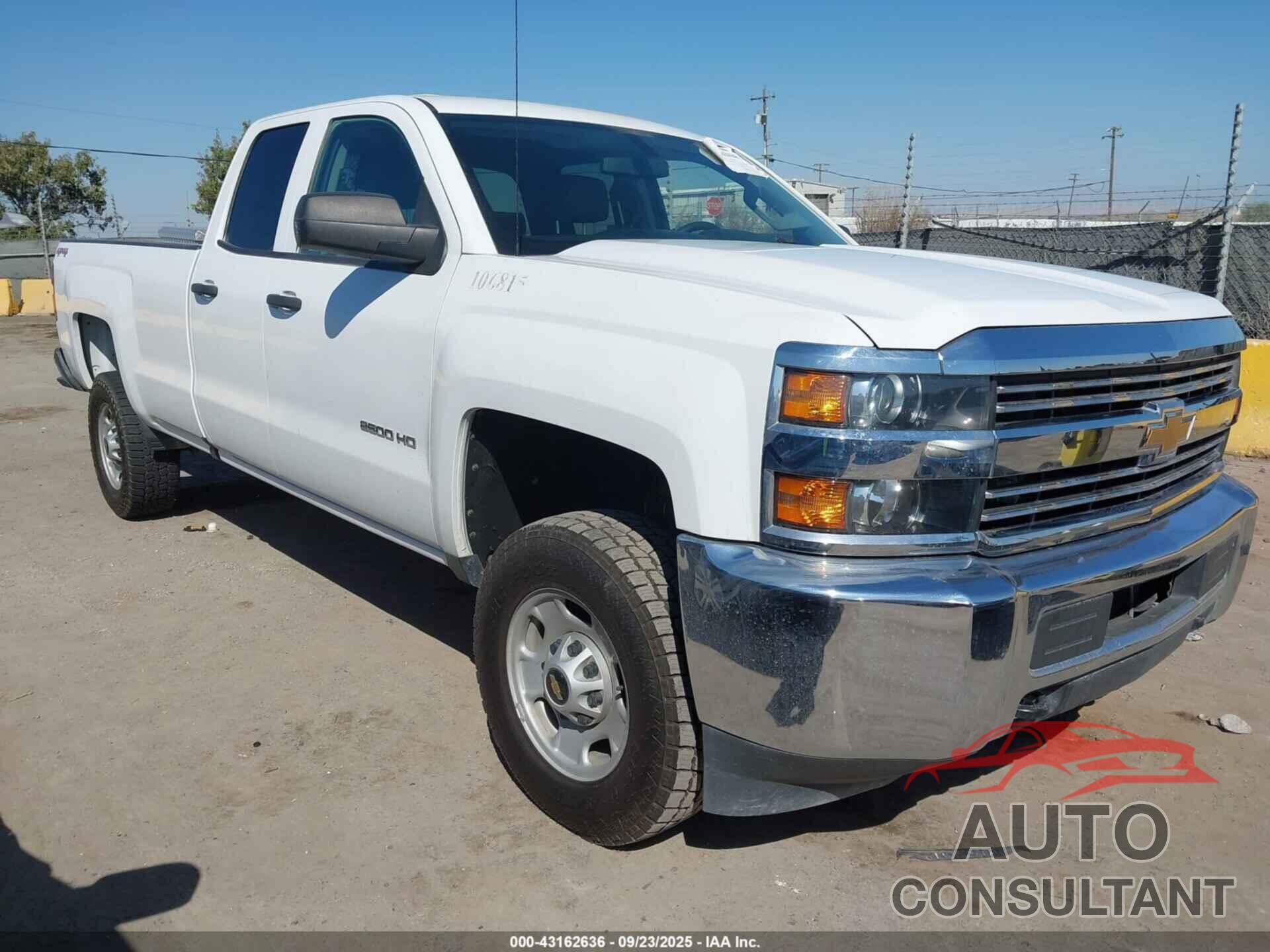 CHEVROLET SILVERADO 2500HD 2017 - 1GC2KUEG1HZ237328
