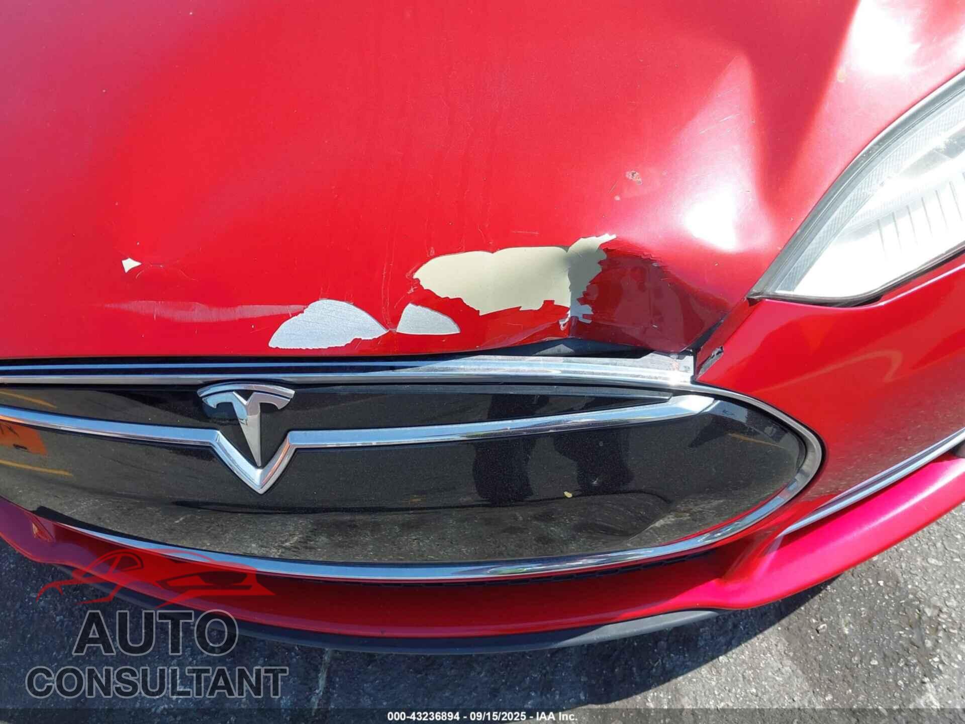 TESLA MODEL S 2013 - 5YJSA1DG3DFP21908