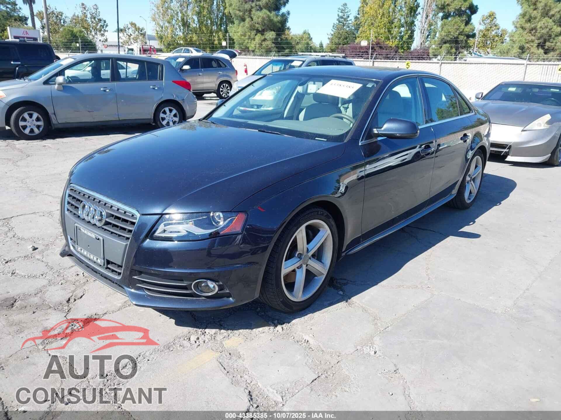 AUDI A4 2012 - WAUFFAFL9CA097212