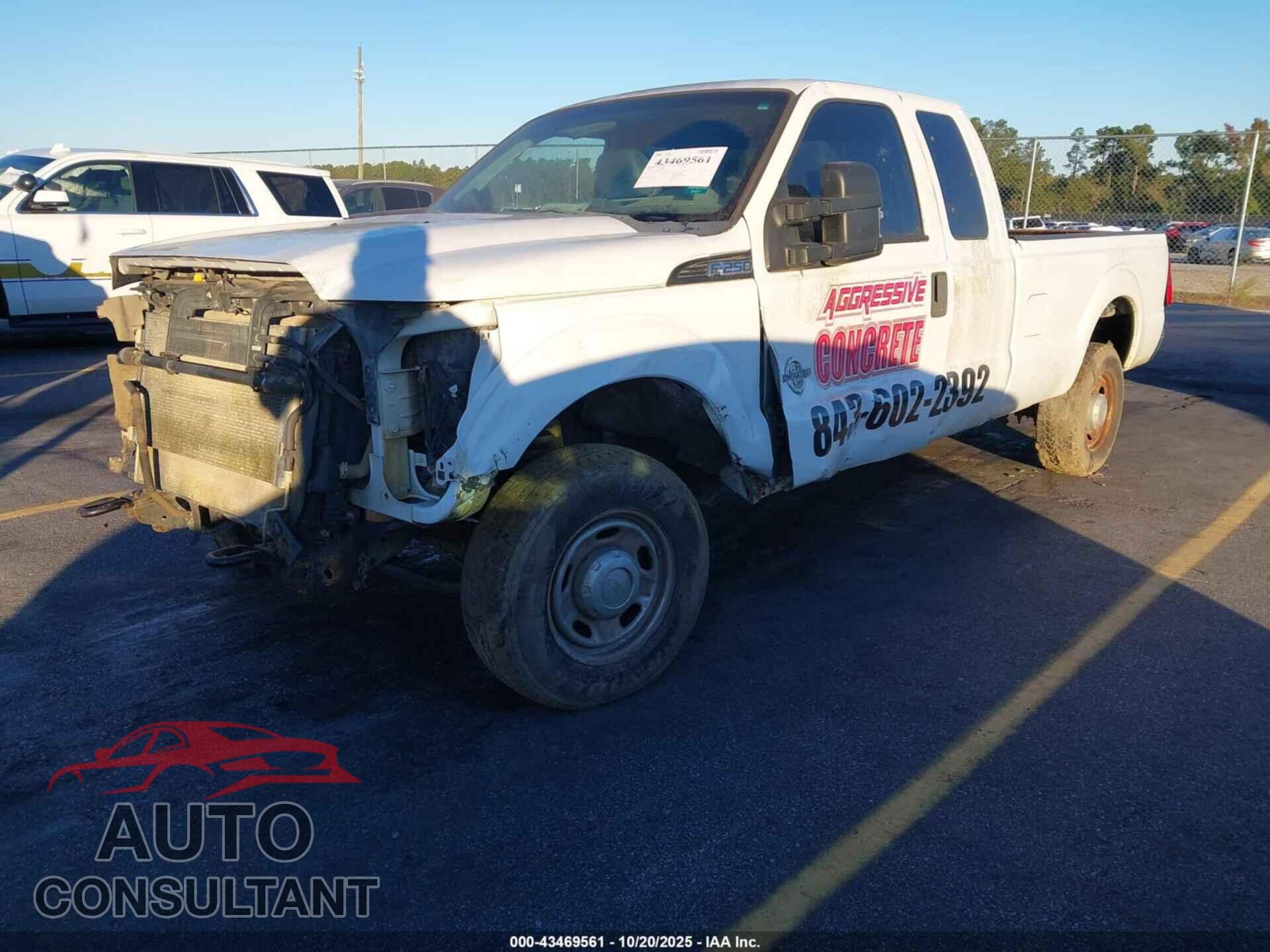 FORD F-250 2011 - 1FT7X2AT2BEC03220