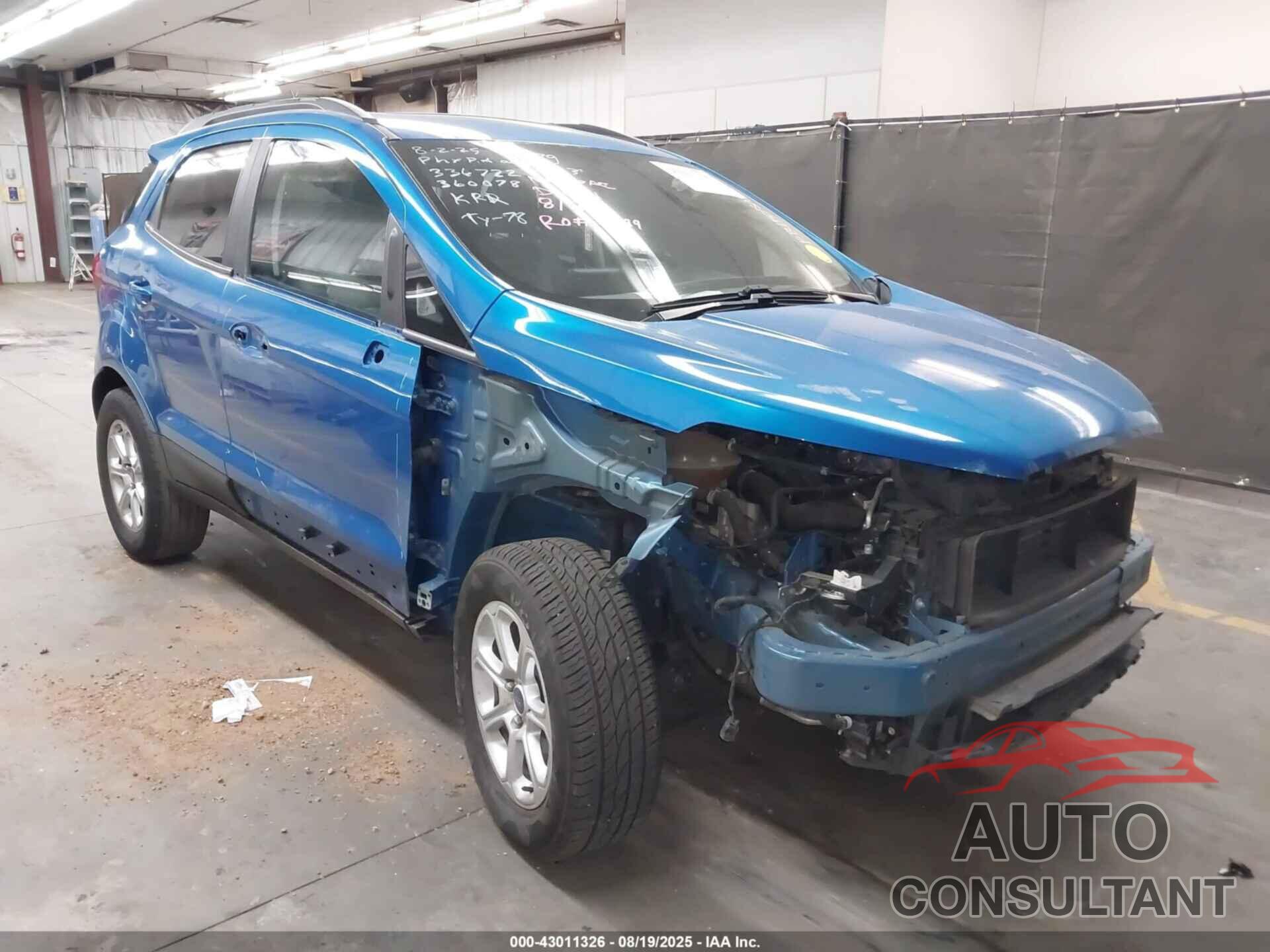 FORD ECOSPORT 2020 - MAJ3S2GE8LC360078