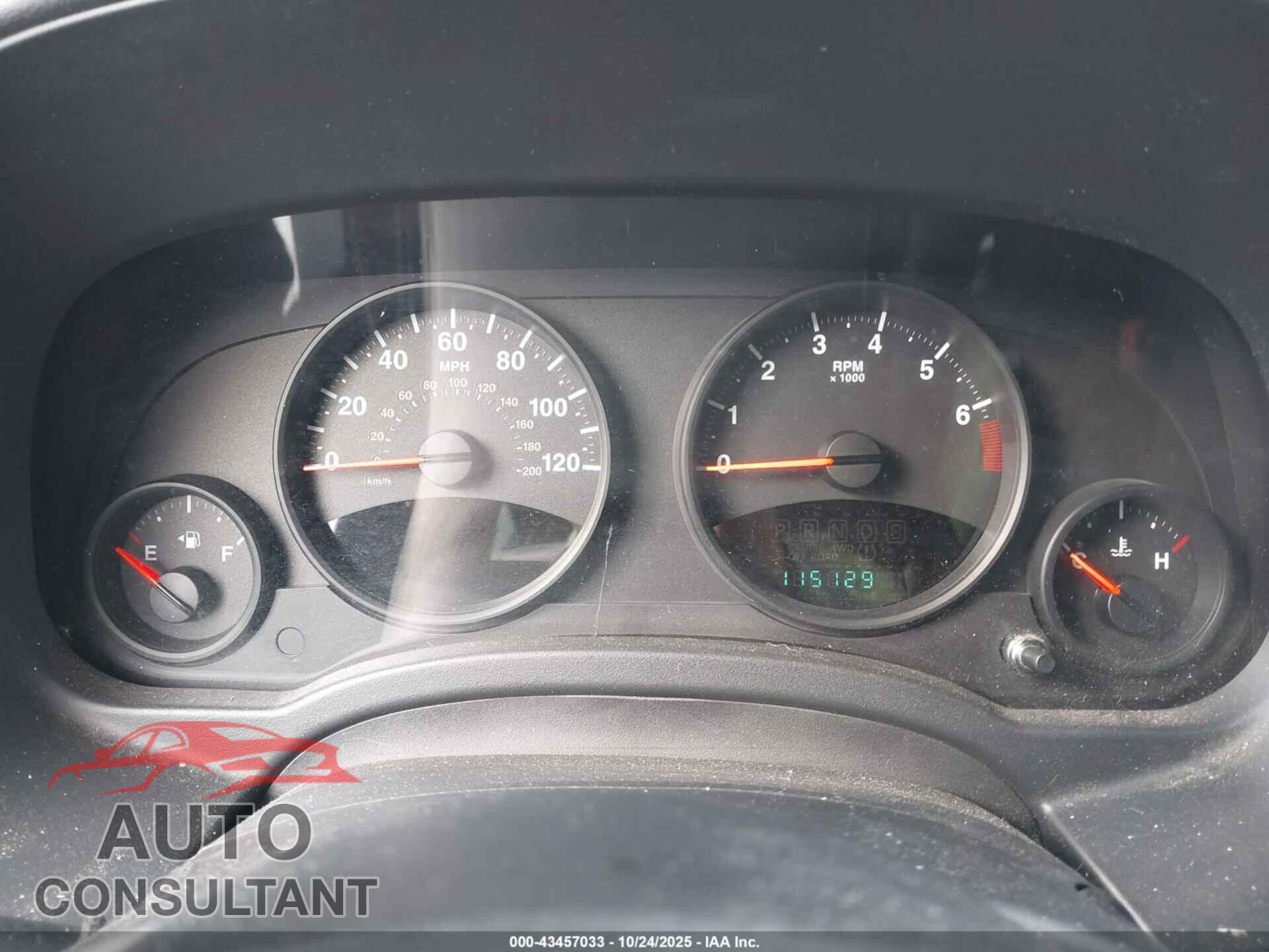 JEEP COMPASS 2012 - 1C4NJDEB6CD620160