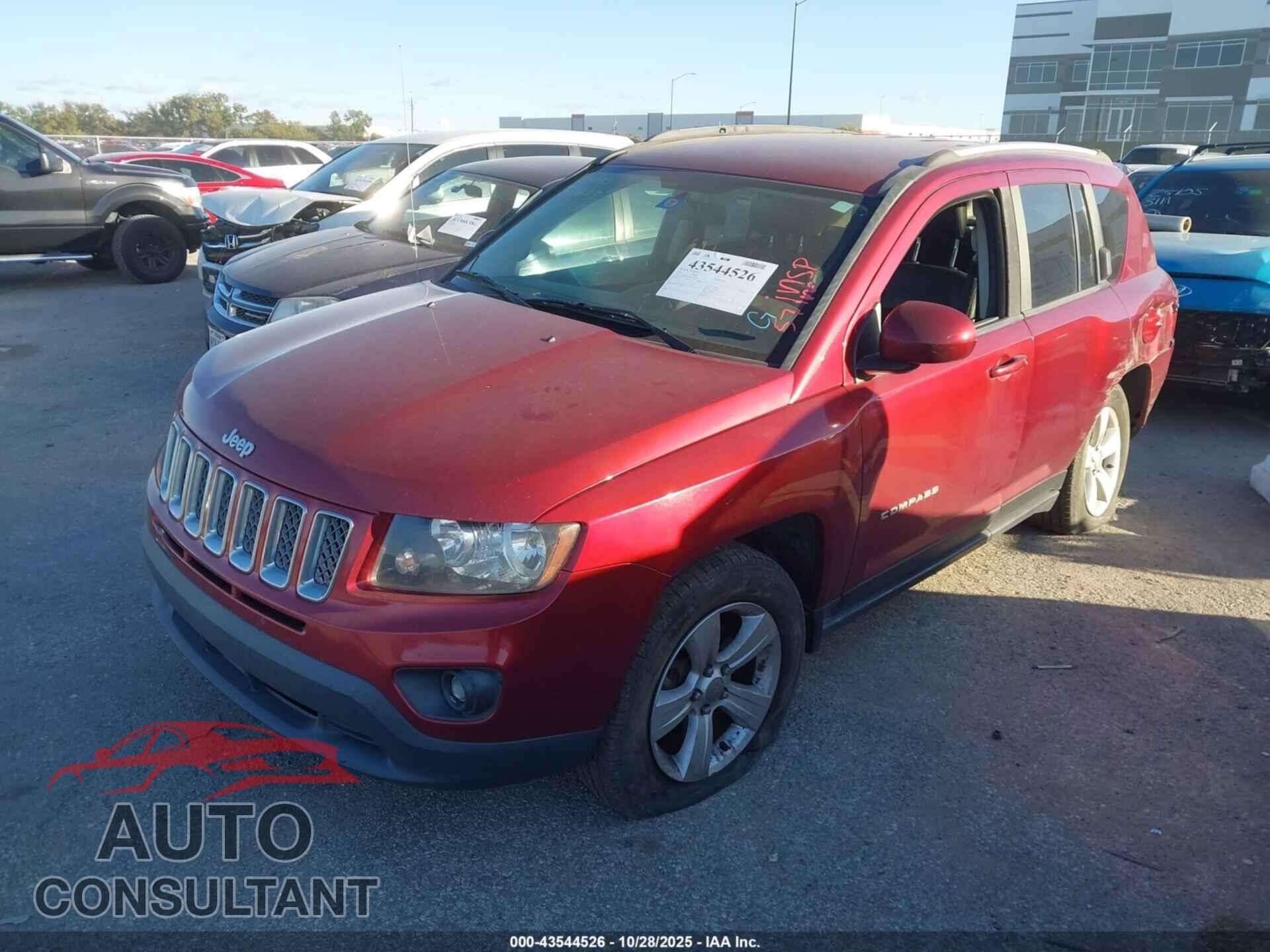 JEEP COMPASS 2015 - 1C4NJDEB7FD317263