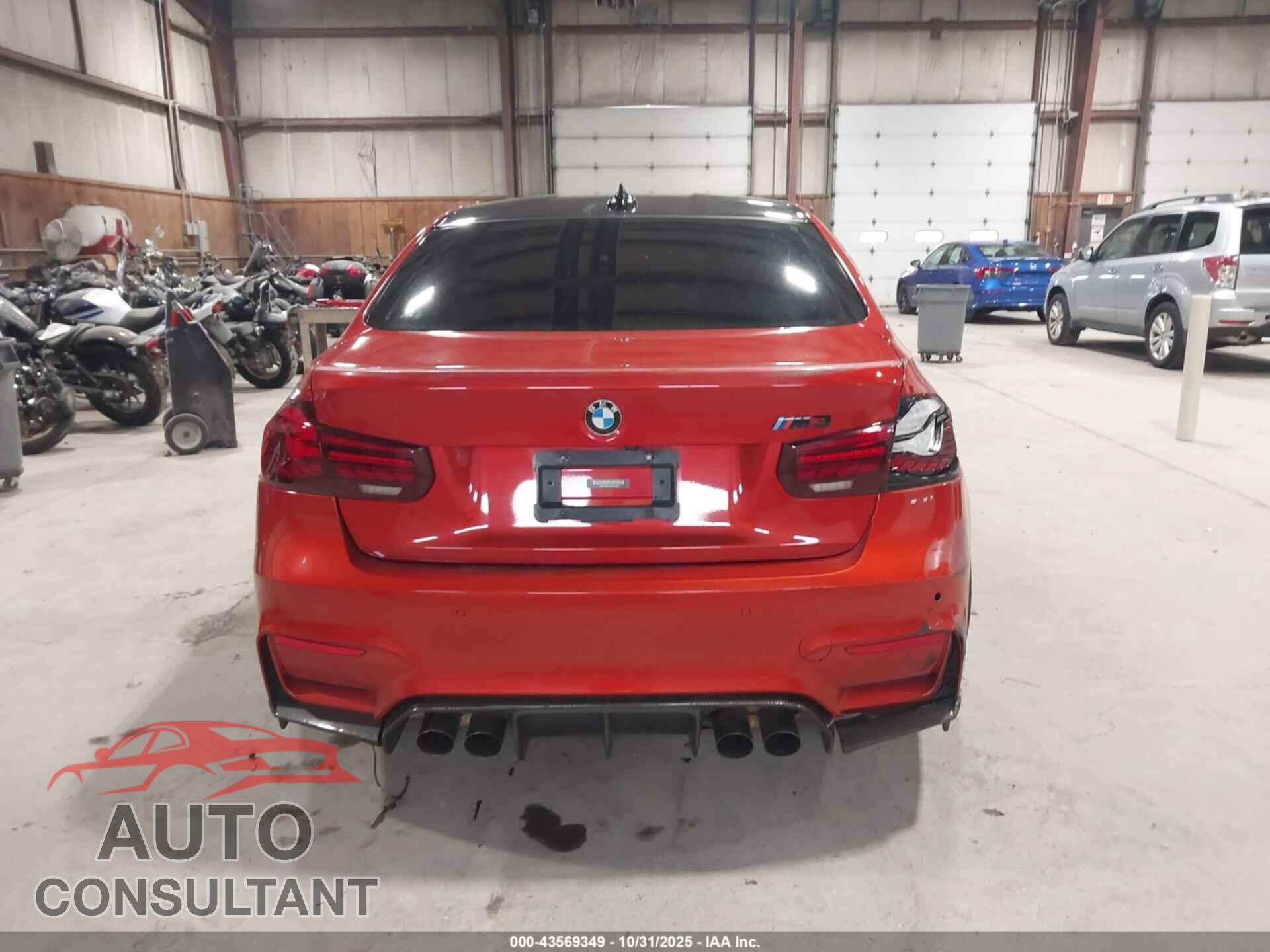 BMW M3 2016 - WBS8M9C58G5E68540