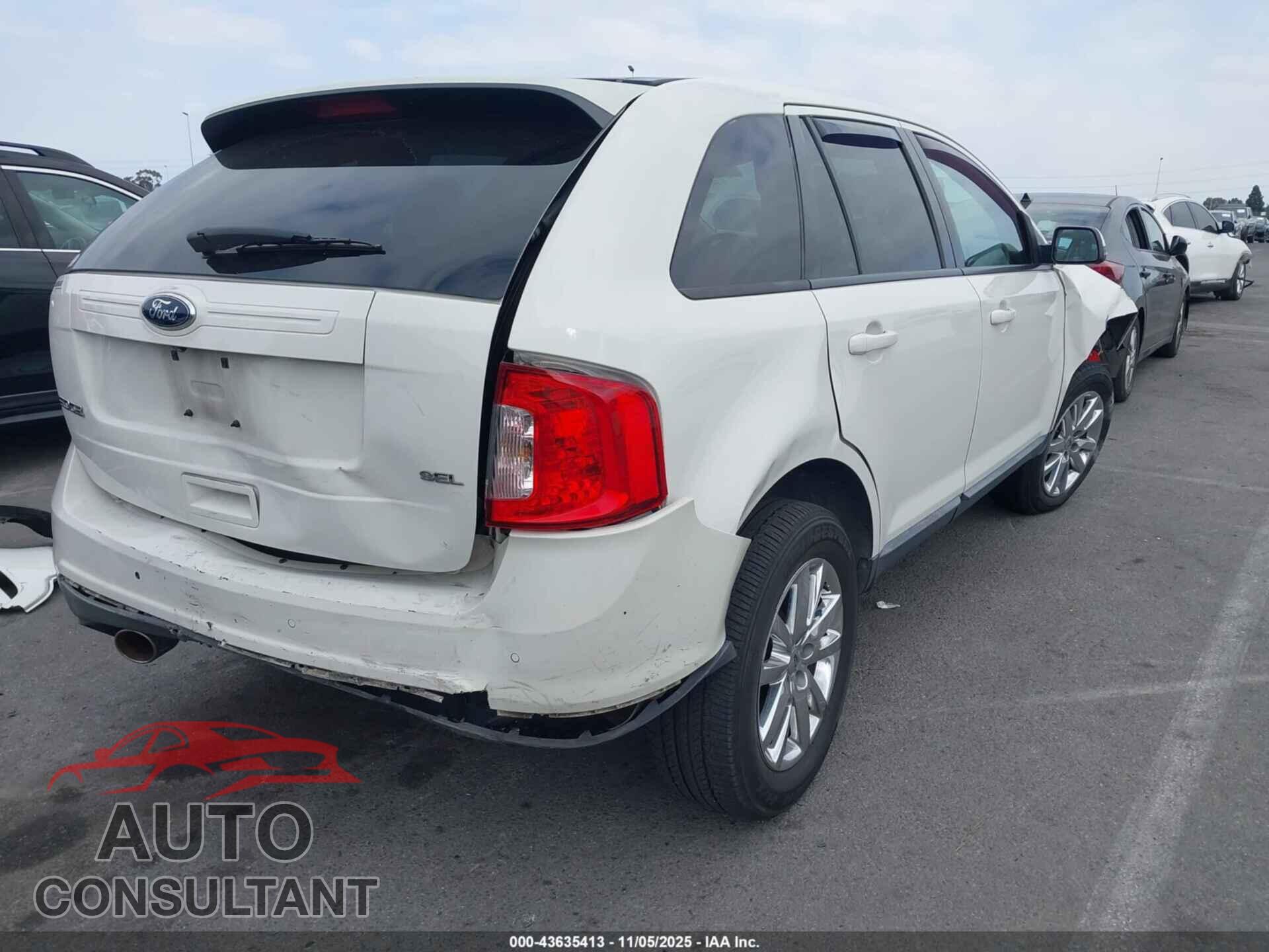 FORD EDGE 2013 - 2FMDK3JC2DBA10826