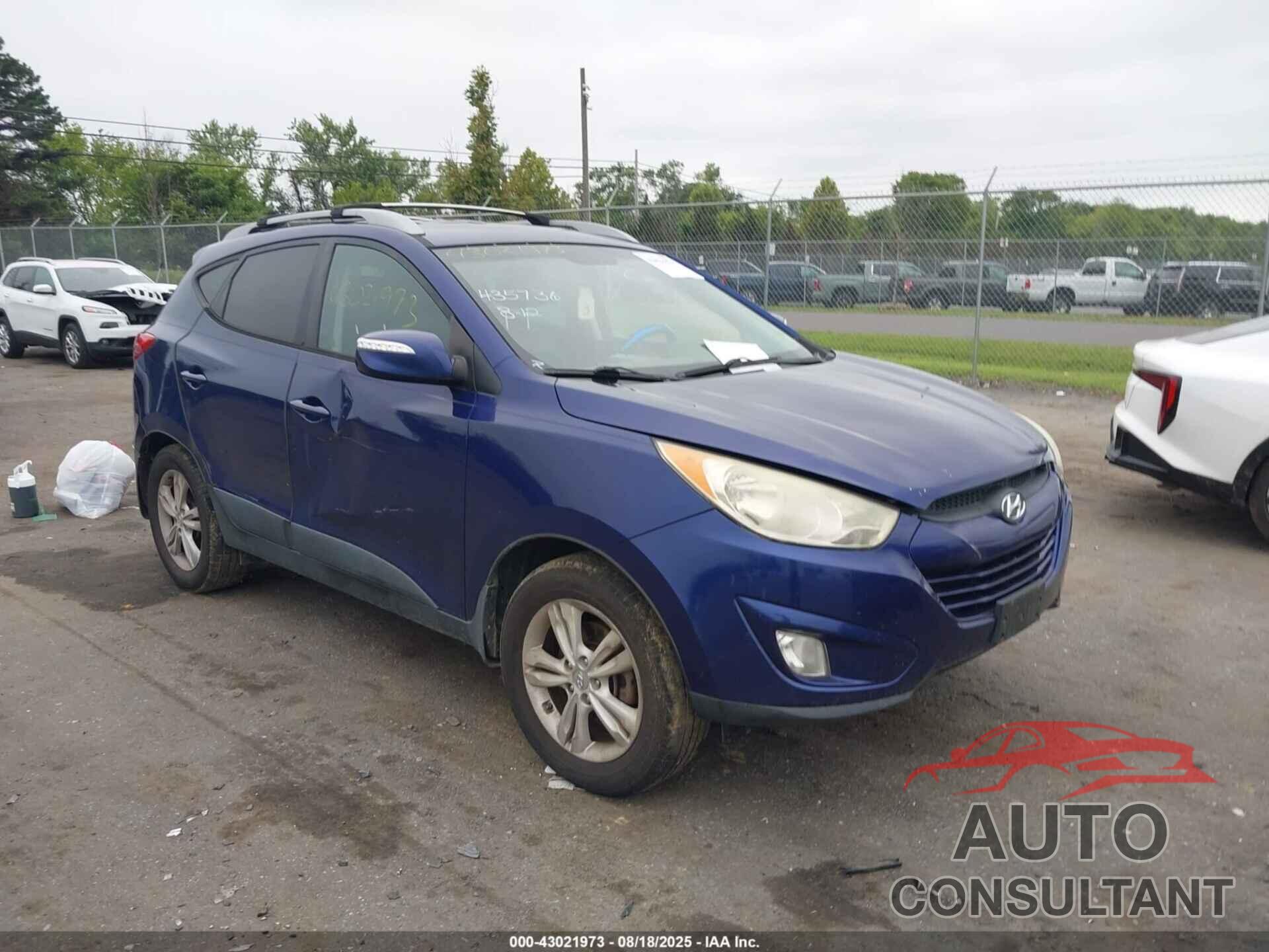 HYUNDAI TUCSON 2013 - KM8JUCAC9DU586078