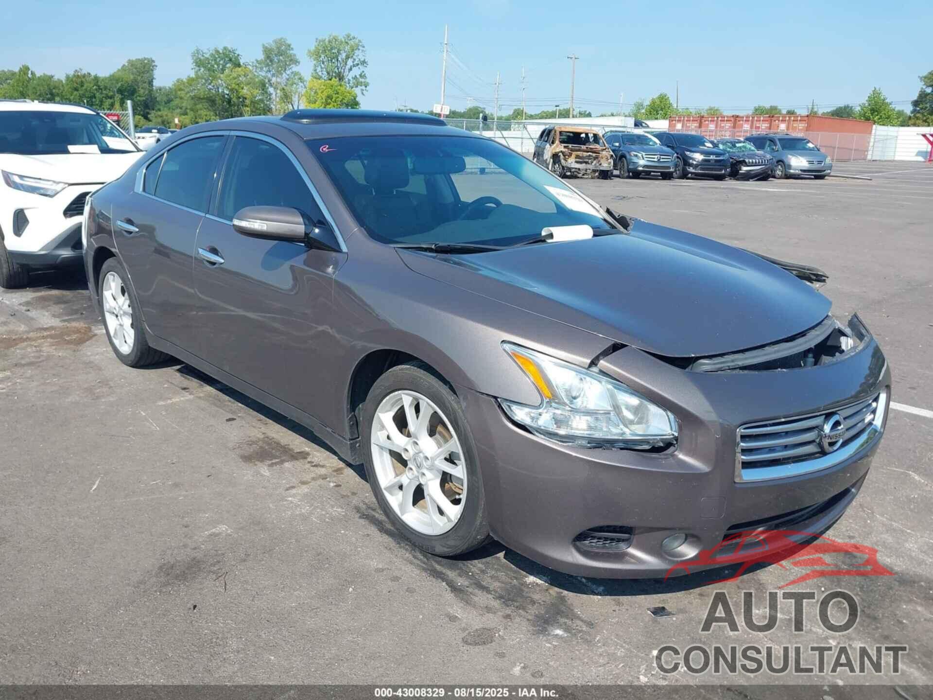 NISSAN MAXIMA 2012 - 1N4AA5AP8CC826484