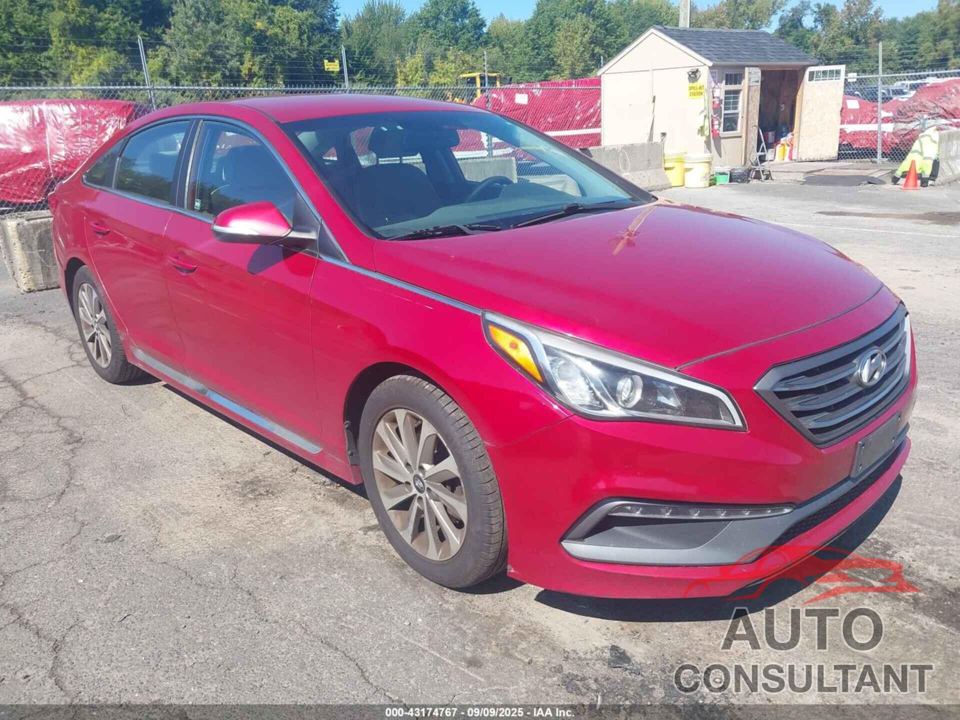 HYUNDAI SONATA 2017 - 5NPE34AF9HH454513