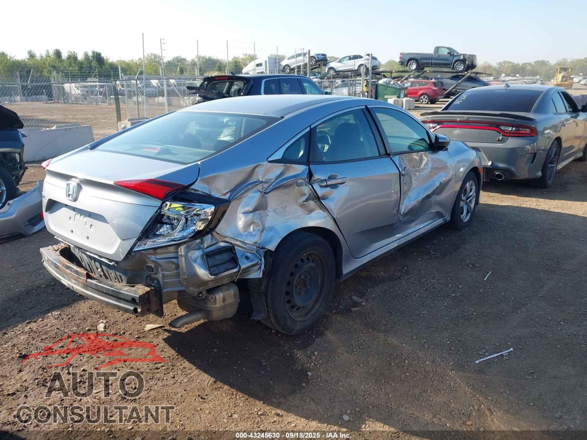 HONDA CIVIC 2017 - 19XFC2F55HE038696