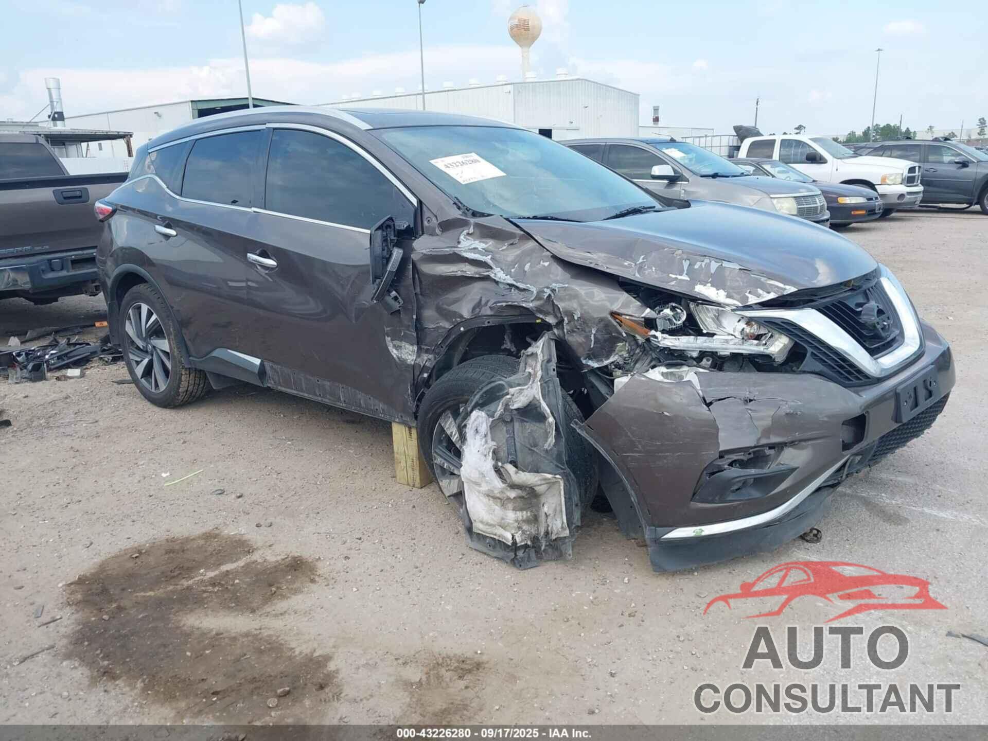 NISSAN MURANO 2017 - 5N1AZ2MH1HN193288