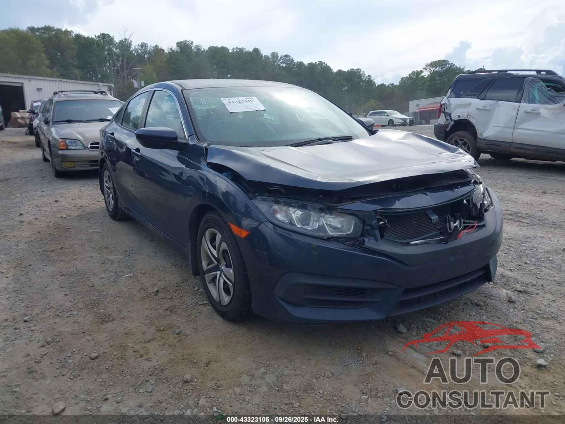 HONDA CIVIC 2017 - 19XFC2F52HE028062