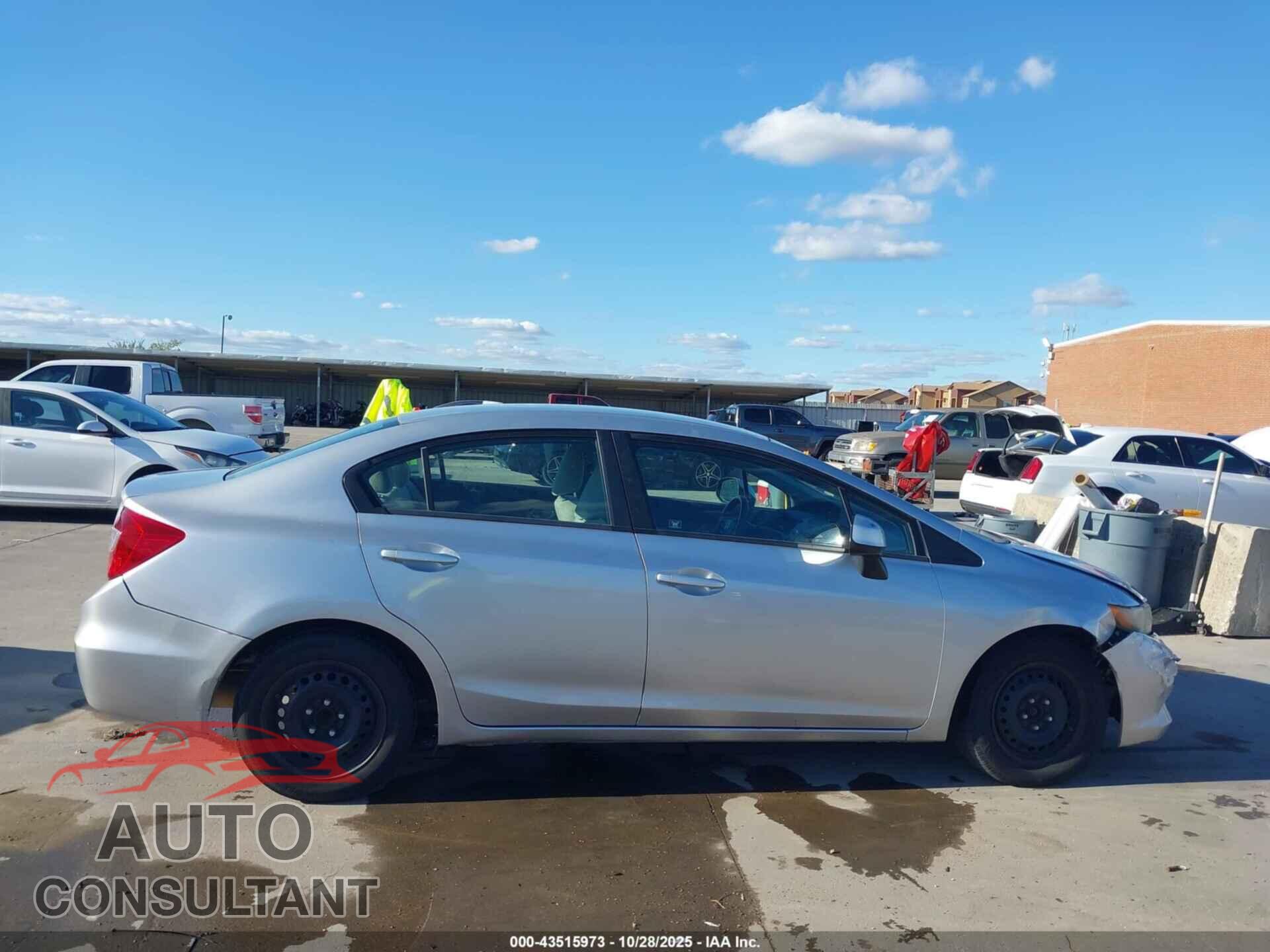 HONDA CIVIC 2012 - 2HGFB2F55CH599031