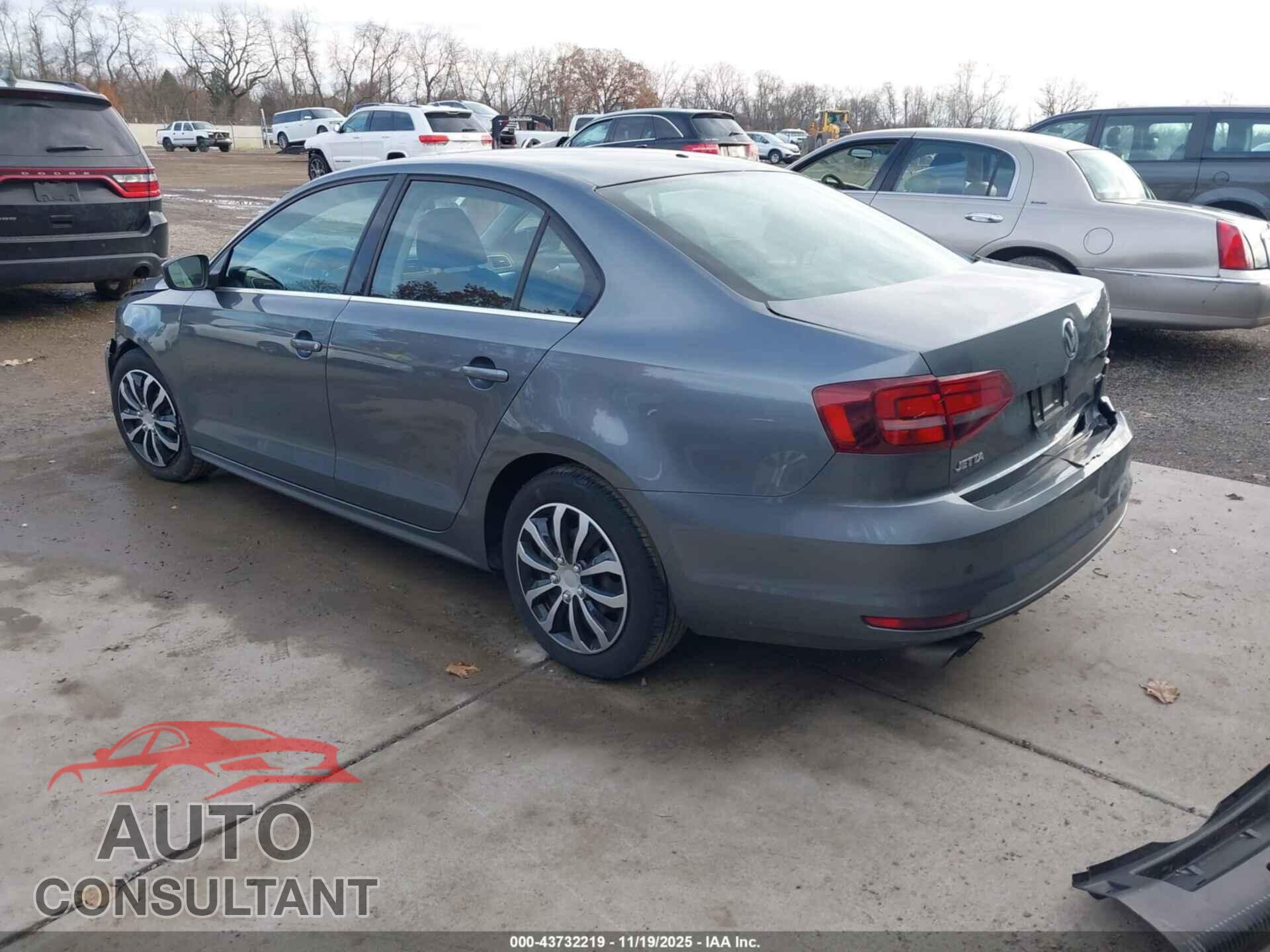 VOLKSWAGEN JETTA 2017 - 3VW2B7AJ6HM400587