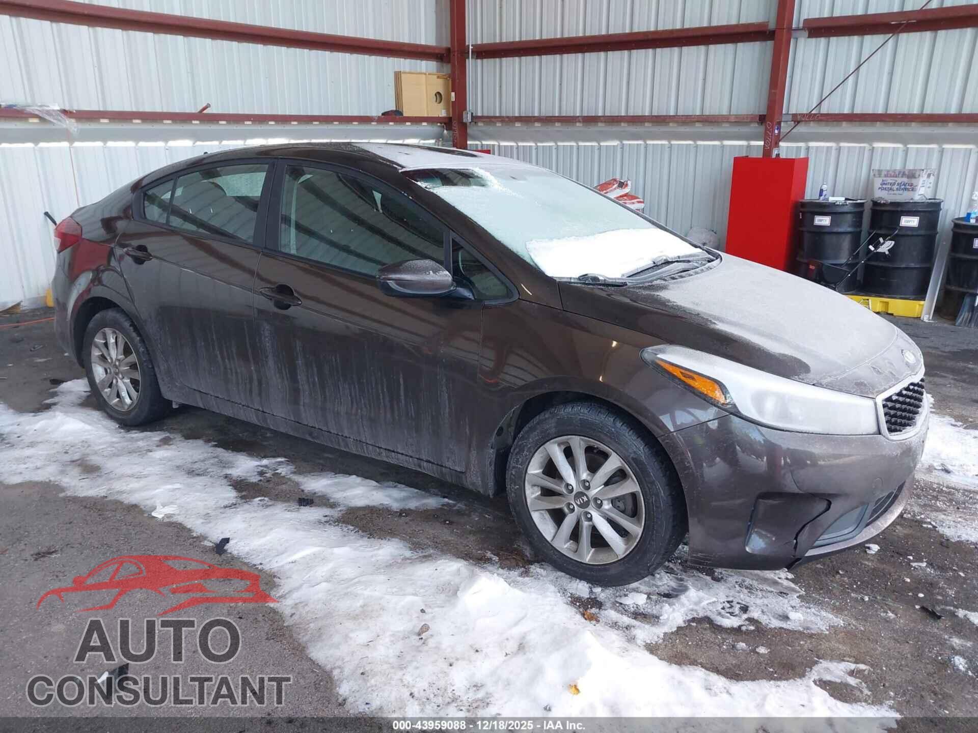 KIA FORTE 2017 - 3KPFL4A78HE008418