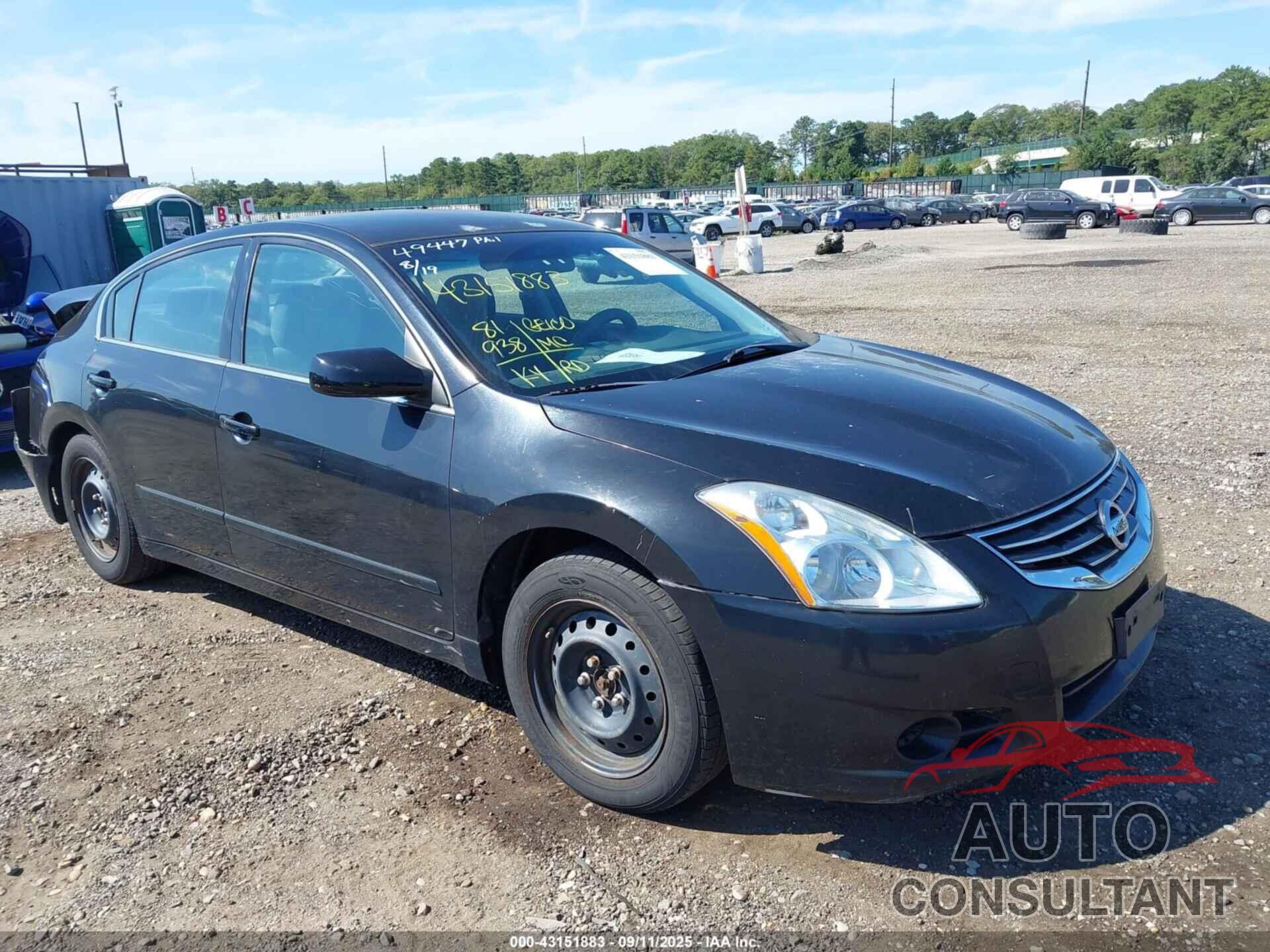 NISSAN ALTIMA 2012 - 1N4AL2AP7CC207139