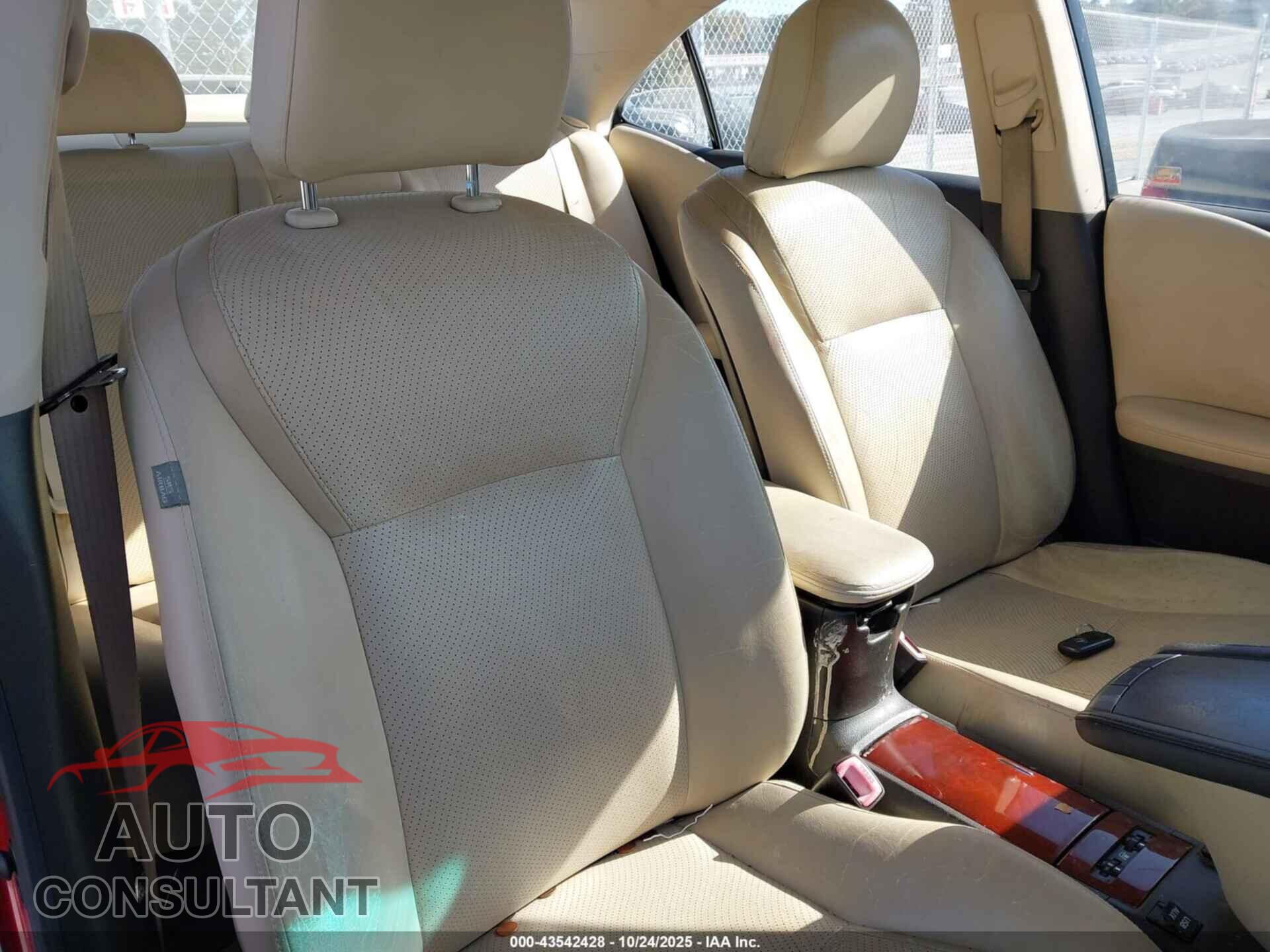 LEXUS HS 250H 2010 - JTHBB1BA6A2005819