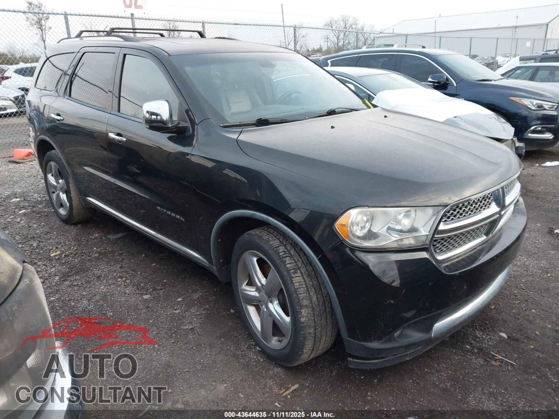 DODGE DURANGO 2011 - 1D4SE5GT8BC695520
