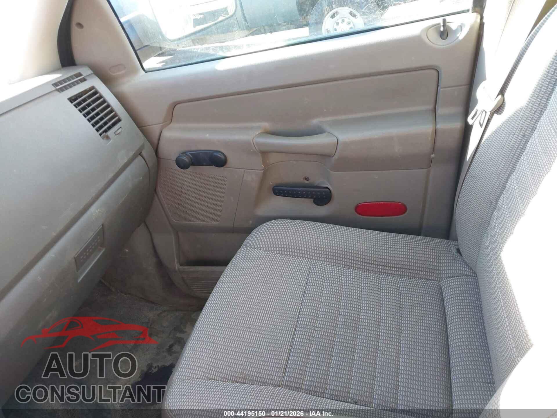 DODGE RAM 2500 2009 - 3D7KS28L09G545482
