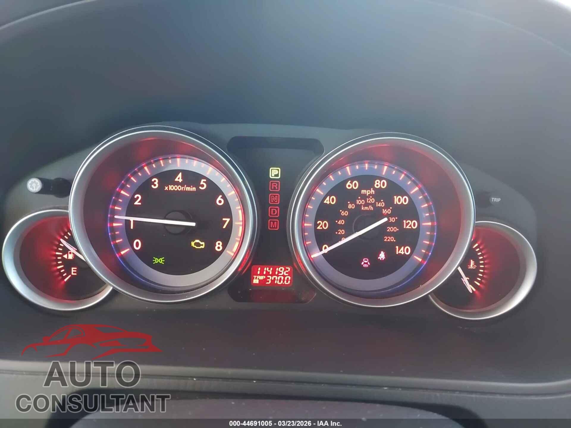 MAZDA CX-9 2011 - JM3TB2DA2B0321487
