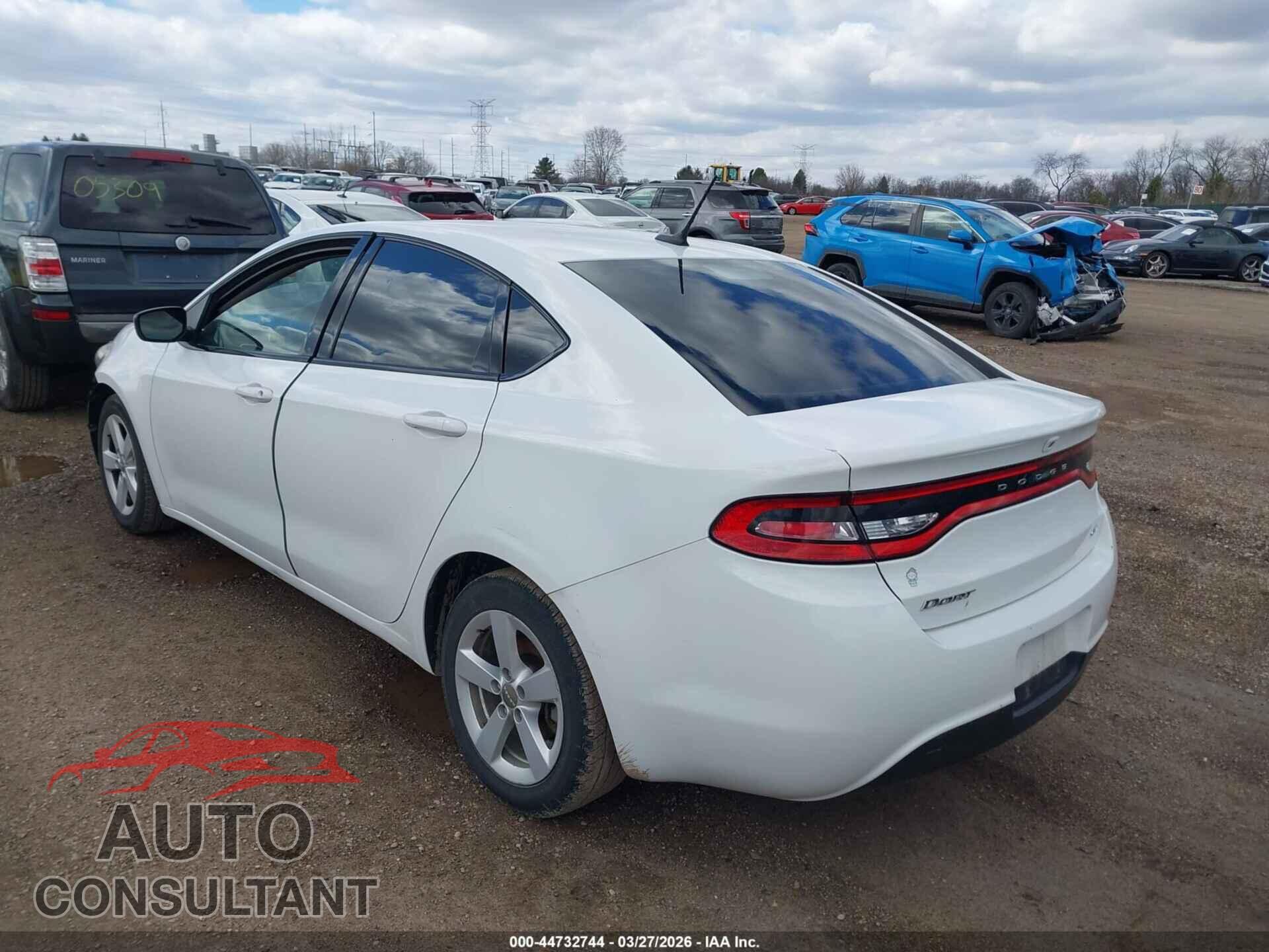 DODGE DART 2016 - 1C3CDFBB5GD593123