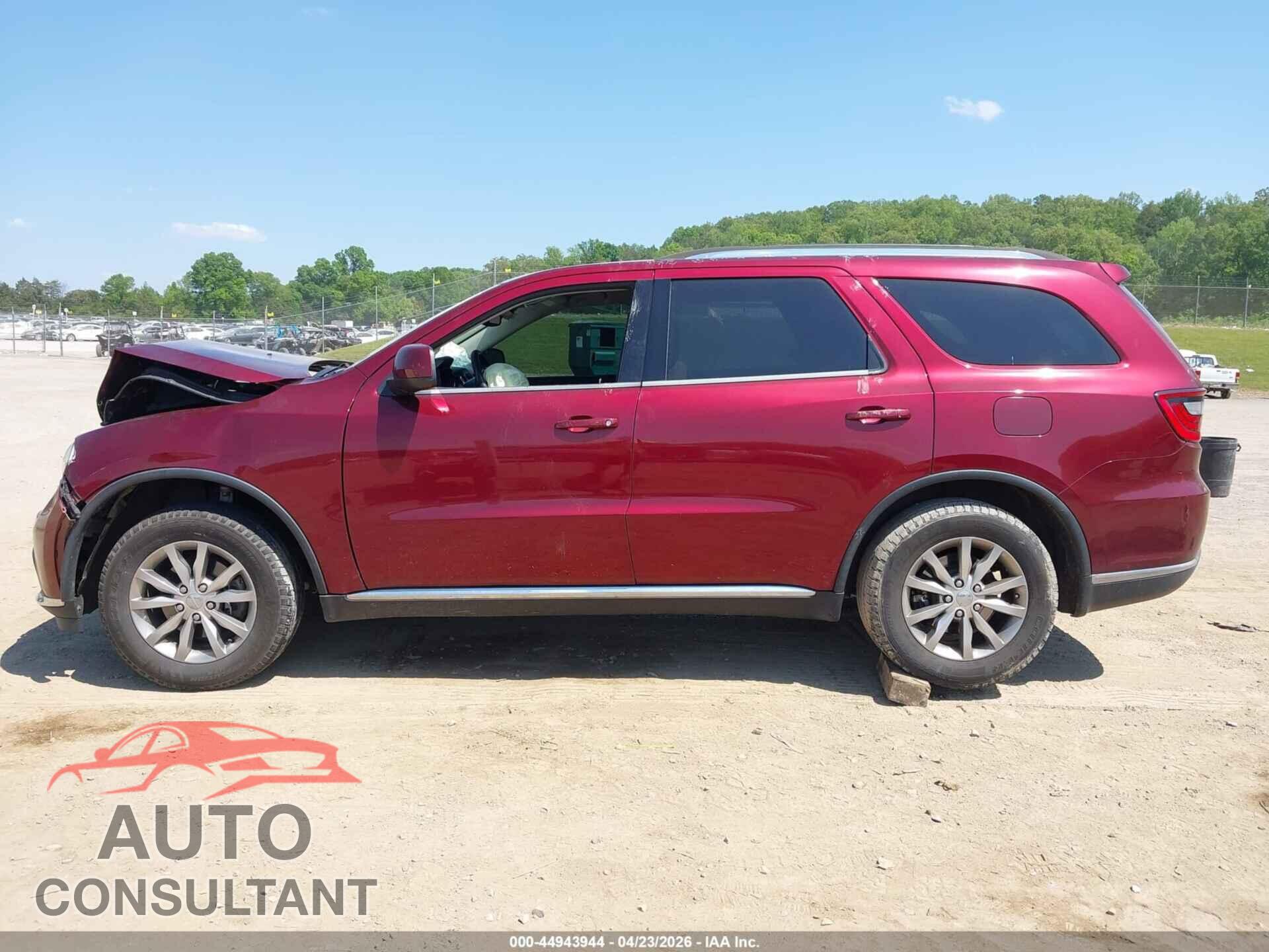 DODGE DURANGO 2017 - 1C4RDJAG1HC759764