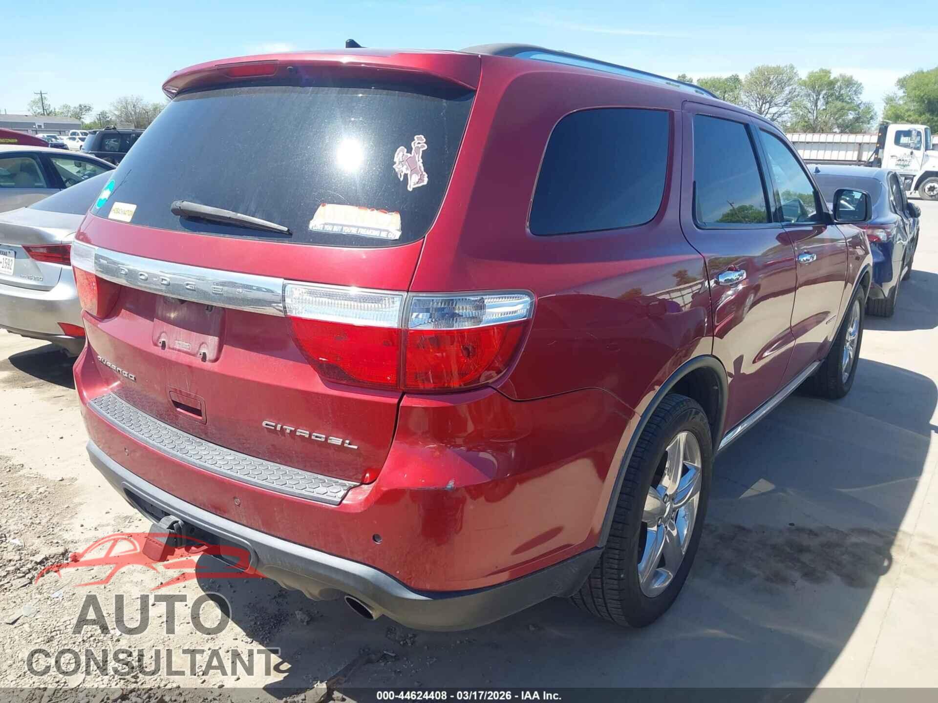 DODGE DURANGO 2013 - 1C4SDJET6DC605022