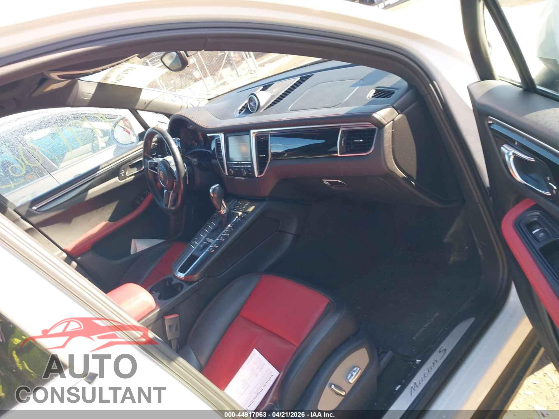 PORSCHE MACAN 2016 - WP1AB2A56GLB49539
