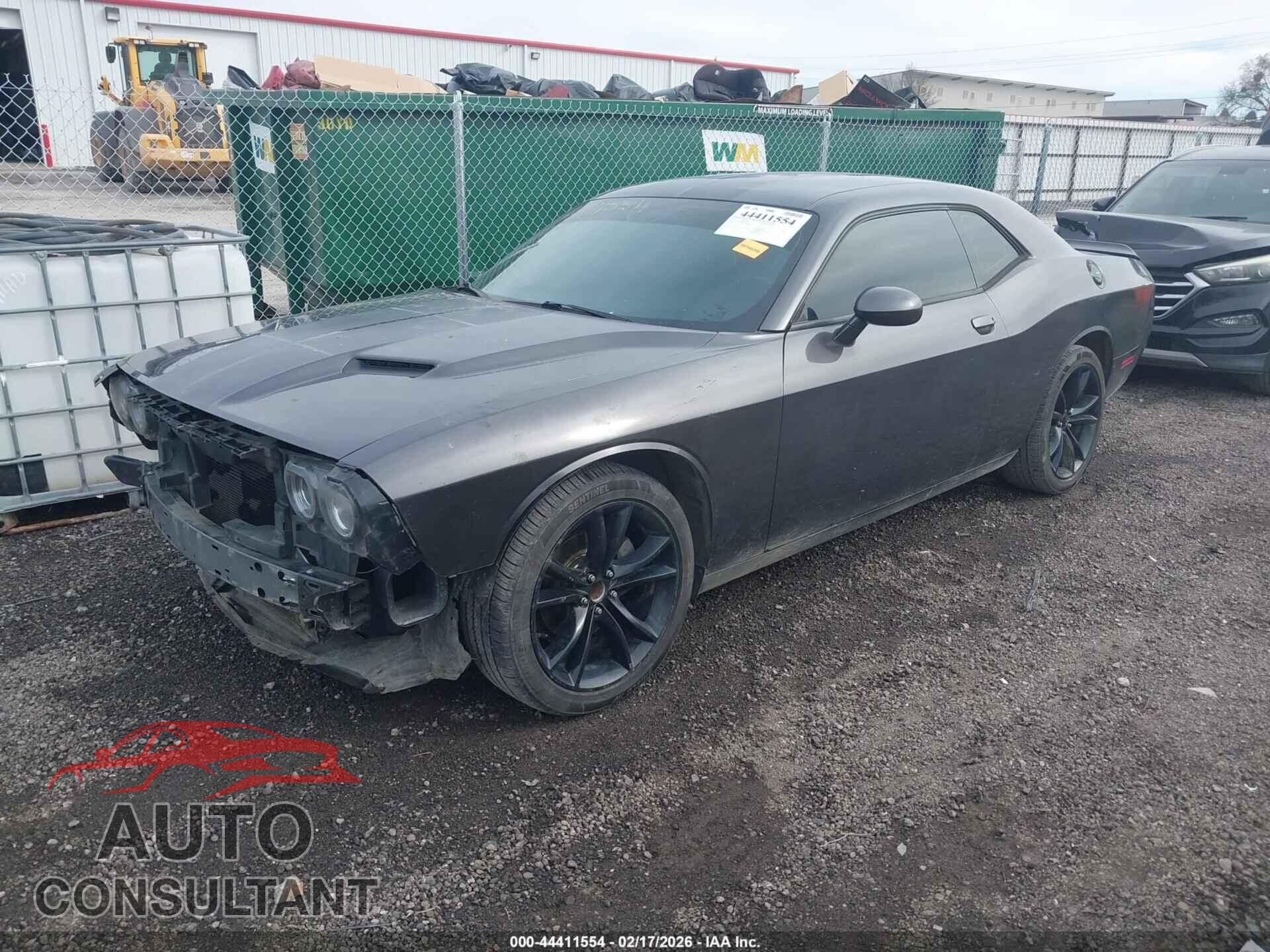 DODGE CHALLENGER 2016 - 2C3CDZAG7GH164700