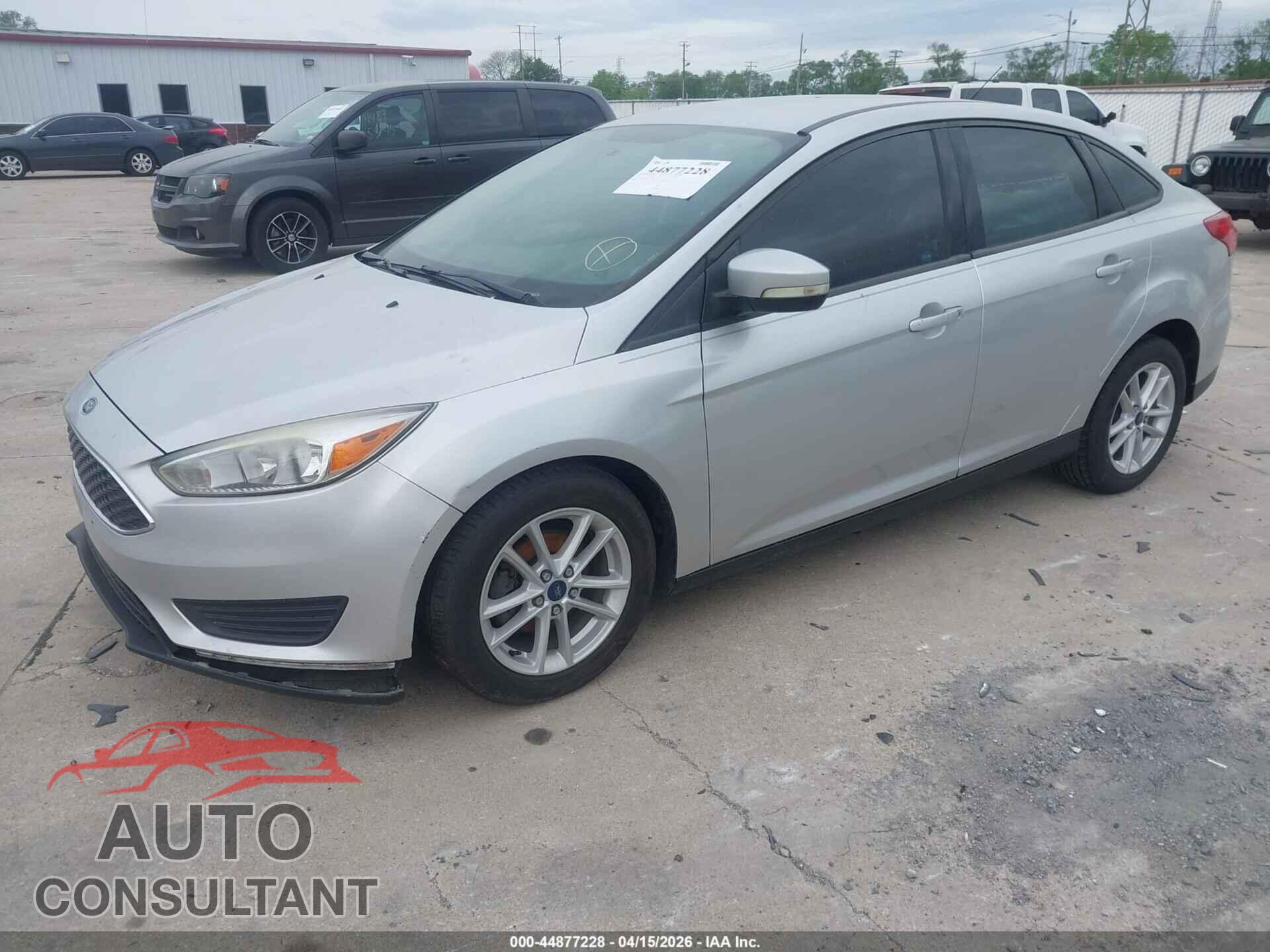 FORD FOCUS 2017 - 1FADP3F2XHL324693