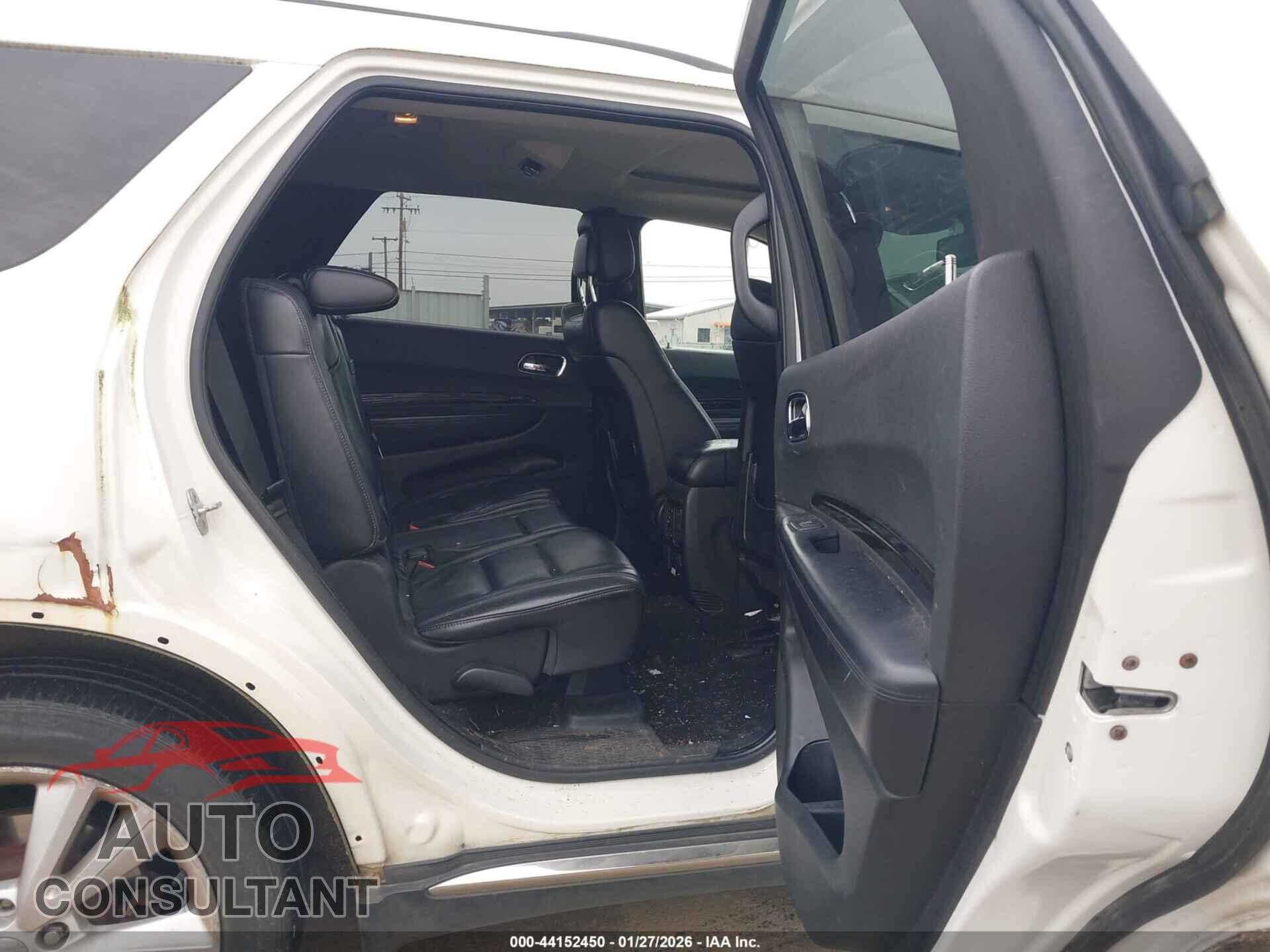 DODGE DURANGO 2012 - 1C4RDHDG4CC163111