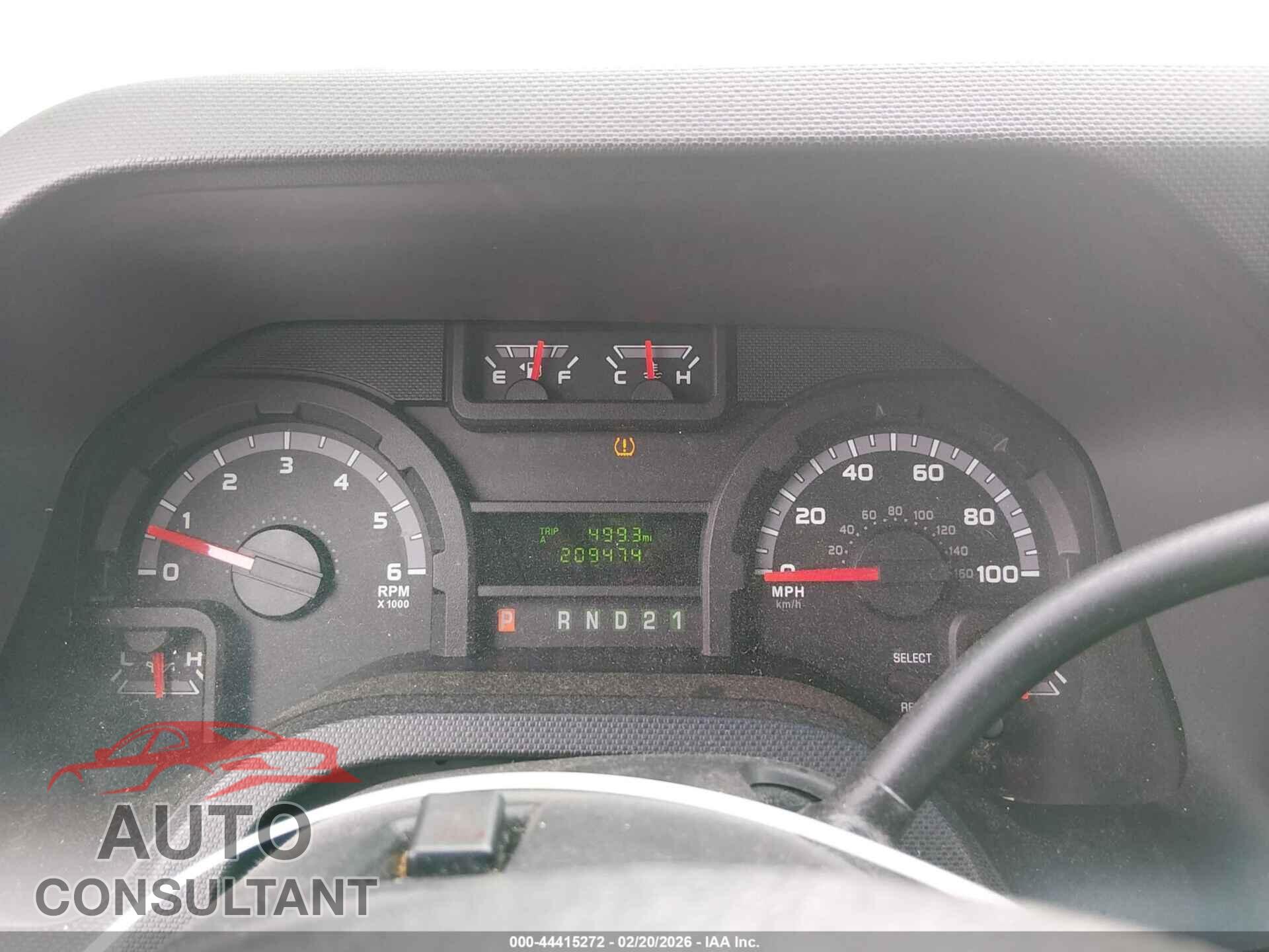 FORD E-150 2012 - 1FMNE1BL5CDB13942