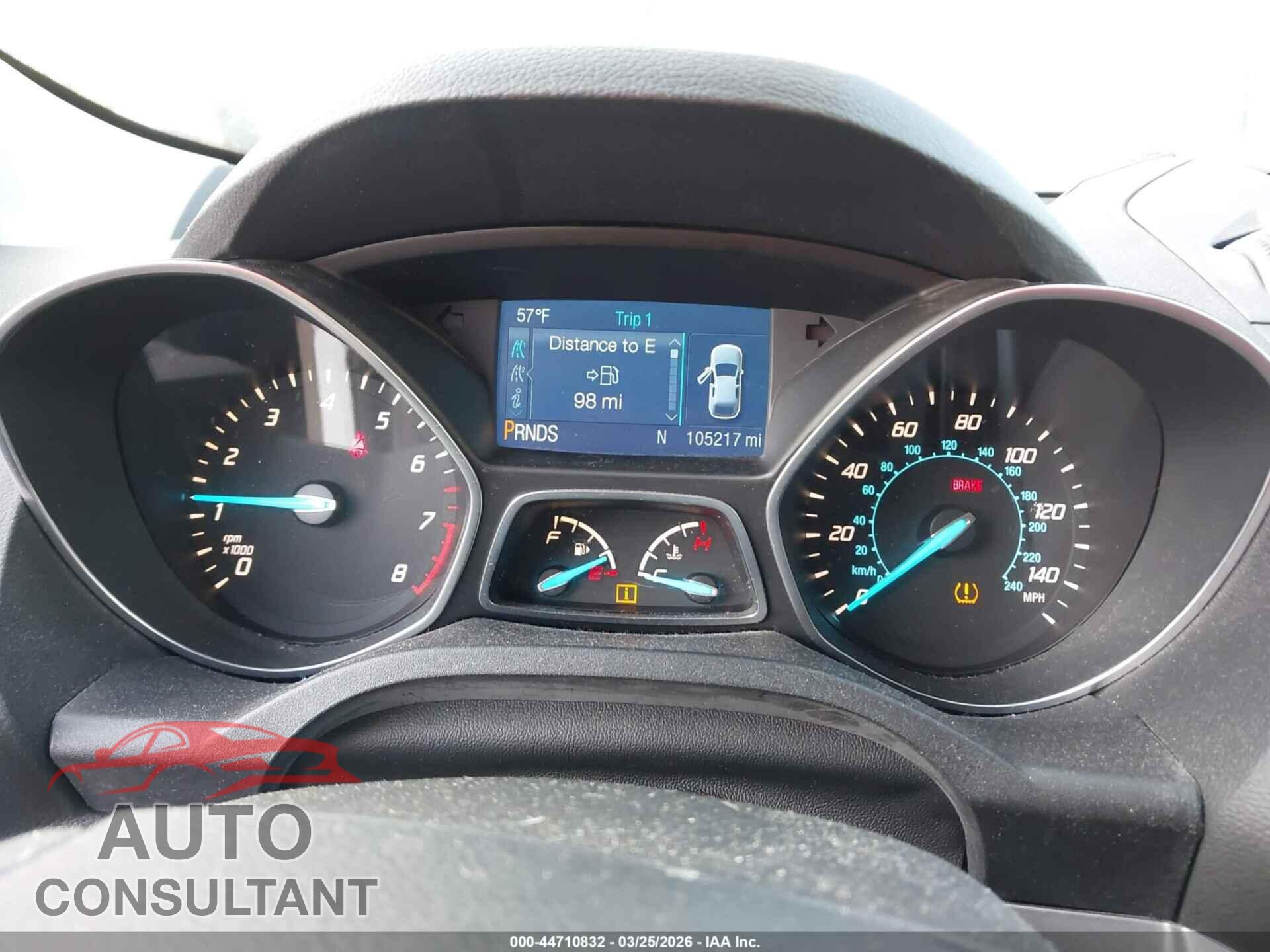 FORD ESCAPE 2014 - 1FMCU0GX5EUC50897