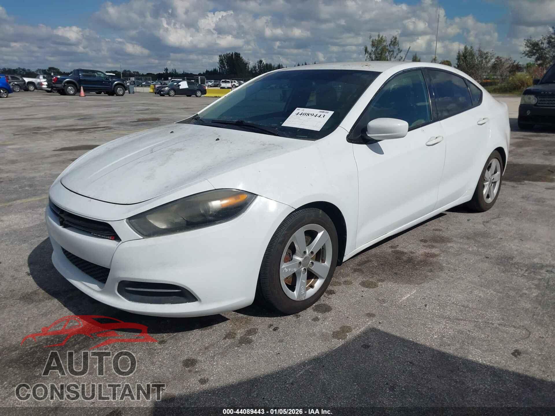 DODGE DART 2016 - 1C3CDFBB6GD564097